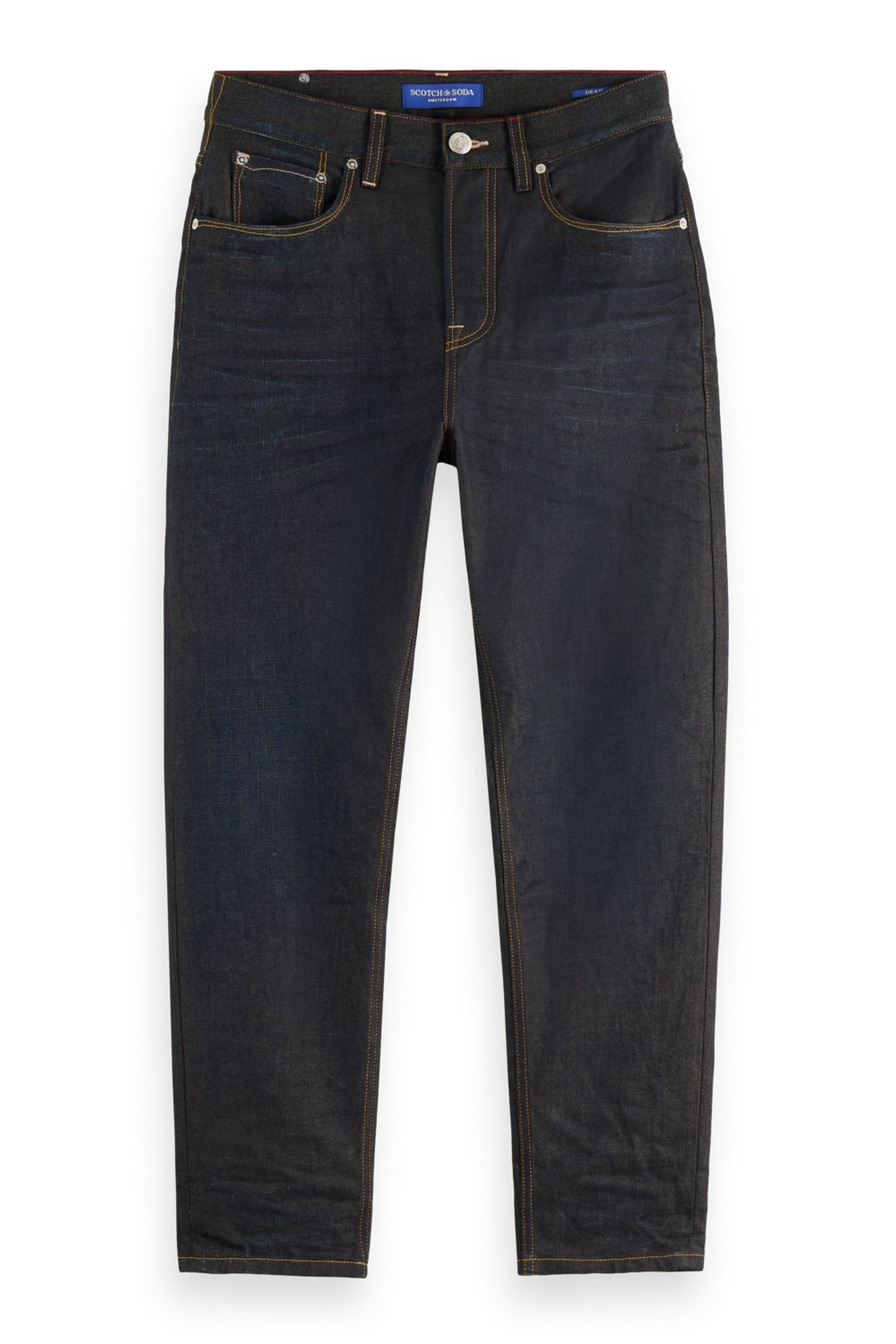 THE DEAN LOOSE TAPERED JEANS — DEEP RAYS DEEP RAYS 4