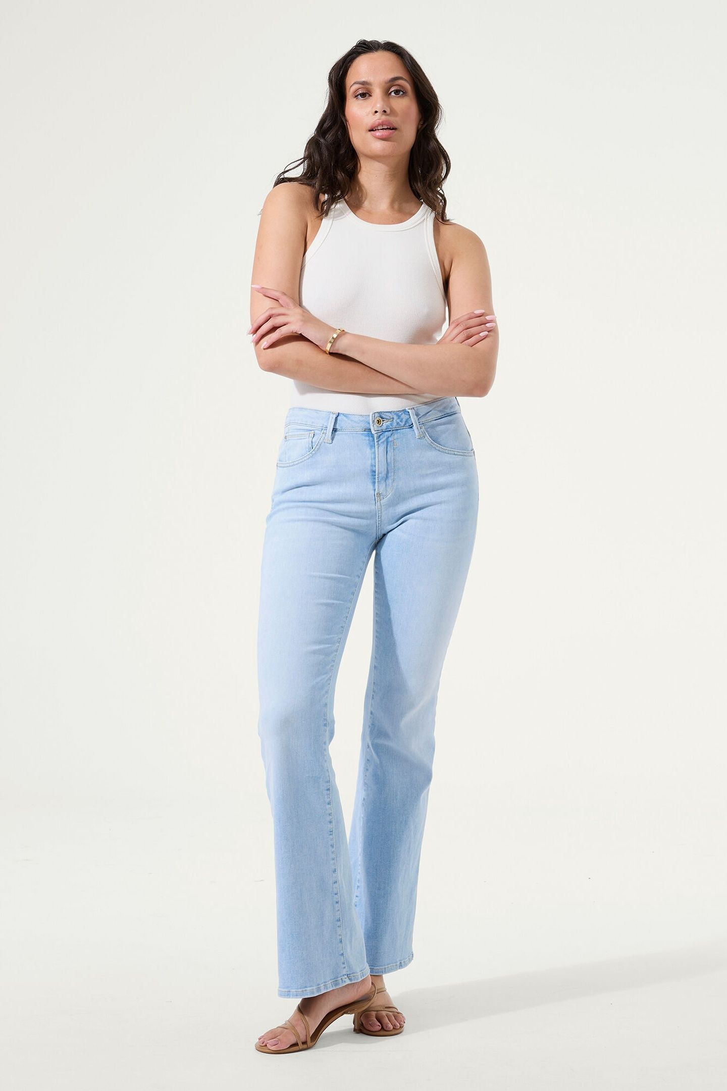 CELIA PANTS DENIM LIGHT USED 2