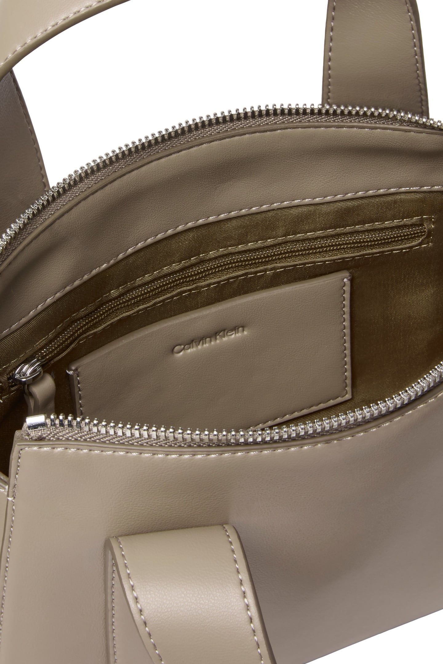 WEBBING STRAP POCKET CROSSOVER BAG DESERT TAUPE 3
