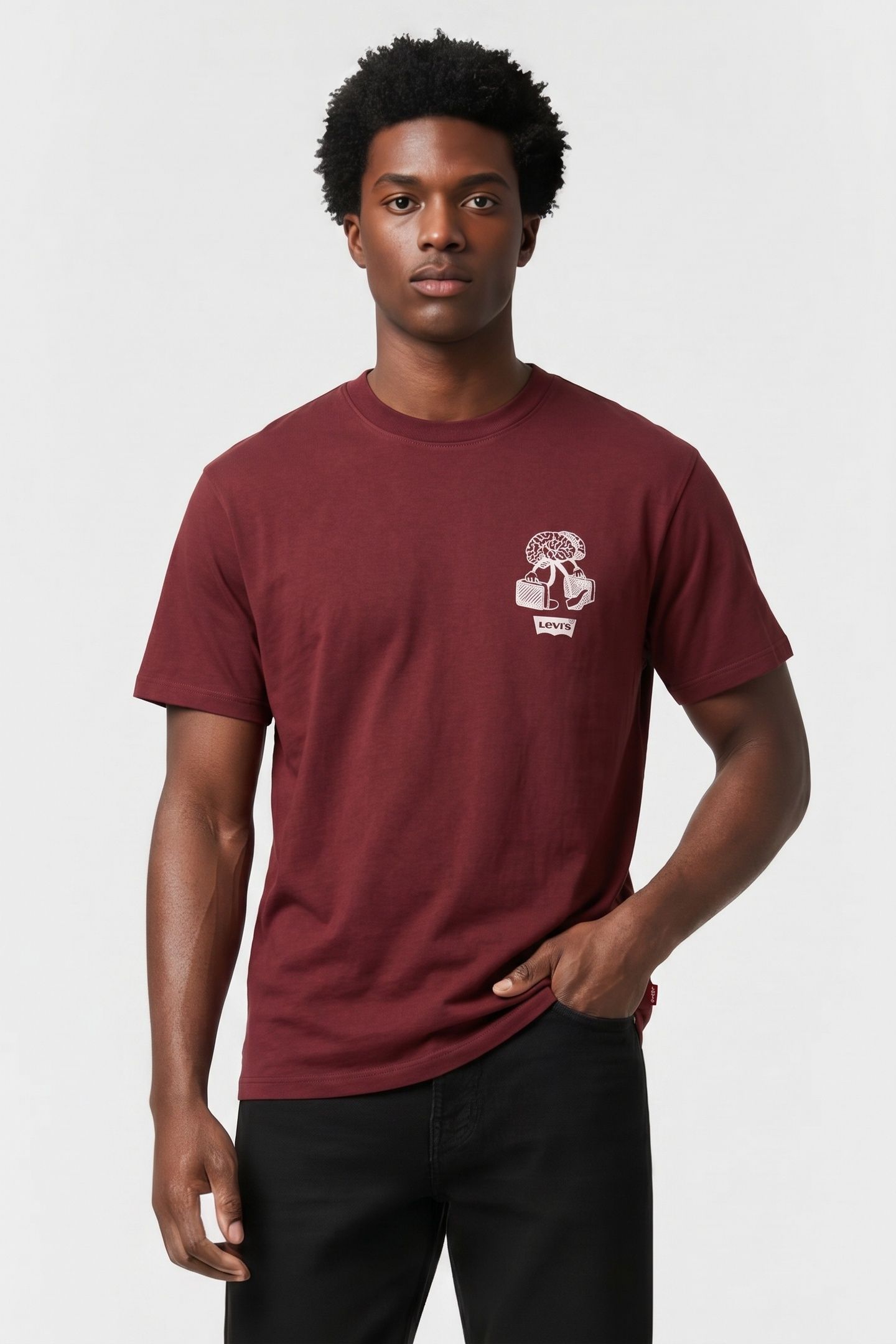 VINTAGE FIT GR TEE RELAX TAWNY PORT 1