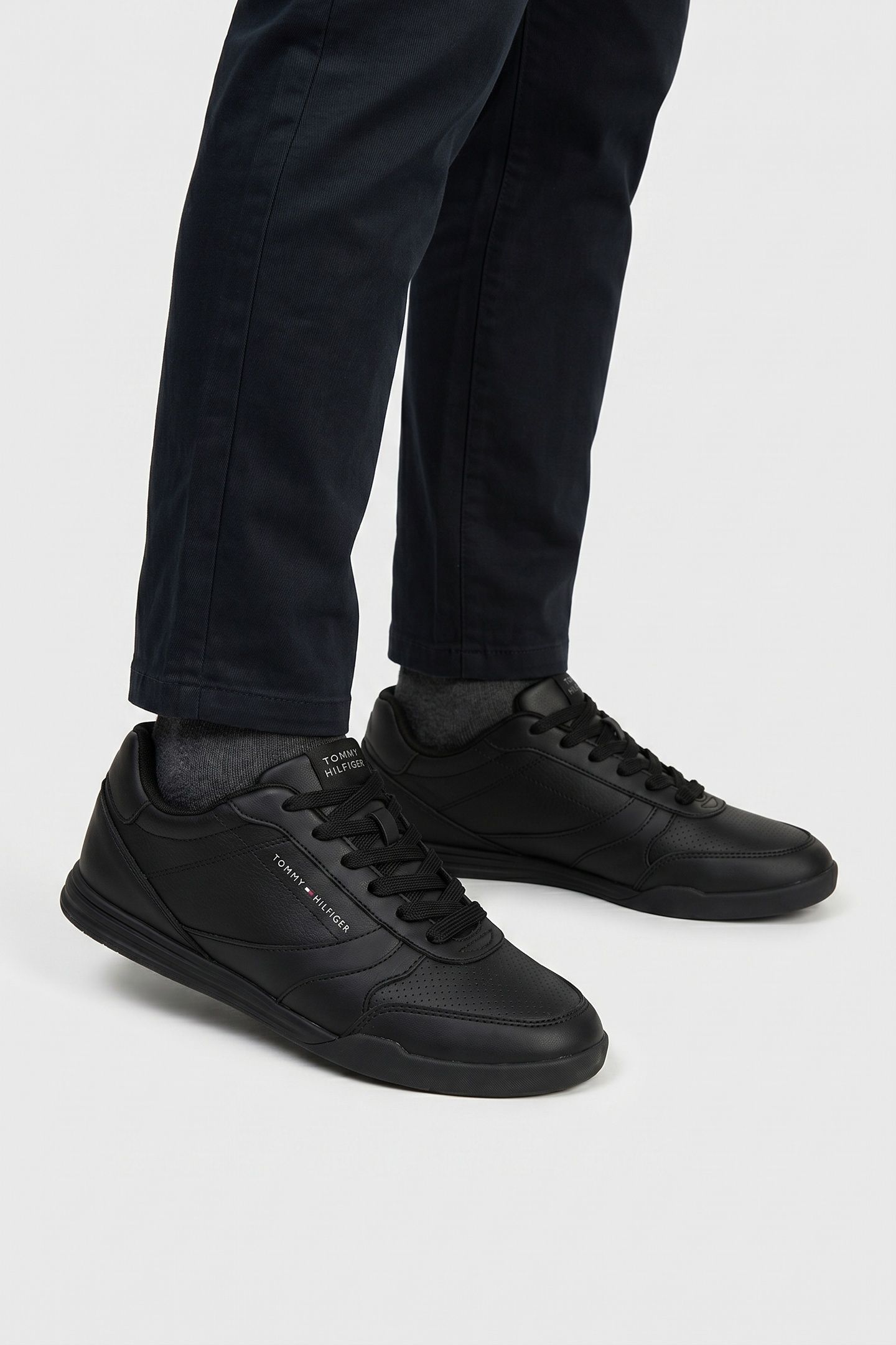 LOPRO CUP LEATHER SHOES BLACK 3