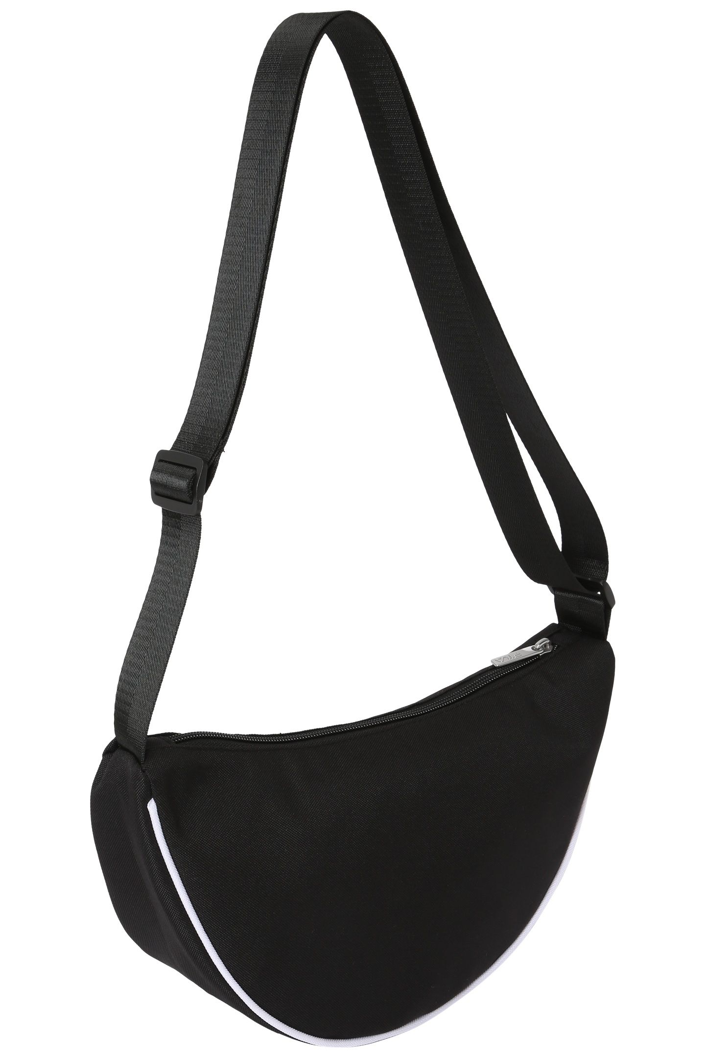 NOCCHI LOGO HALF MOON BAG BLACK 2
