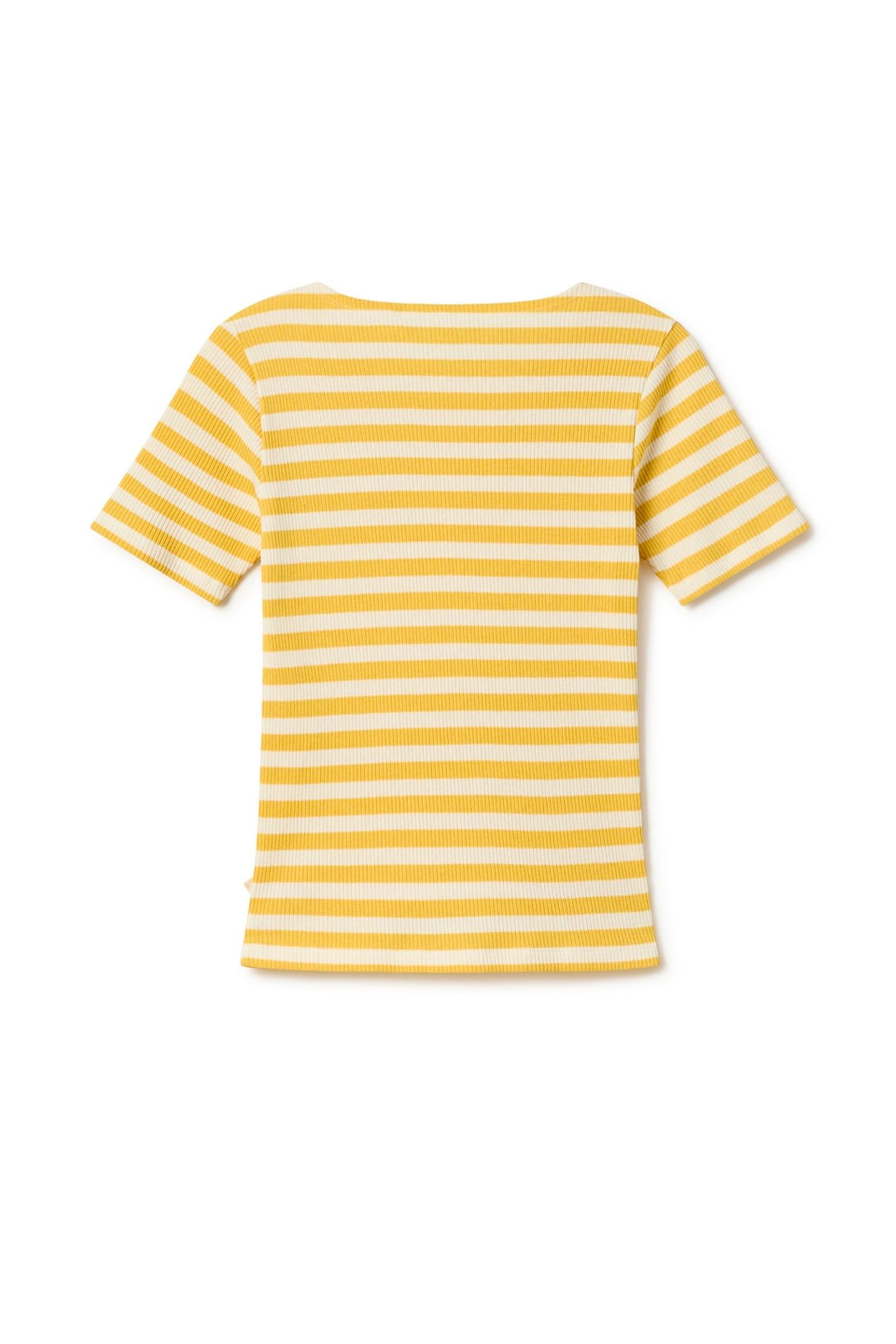 GORGO T-SHIRT YELLOW STRIPES 3