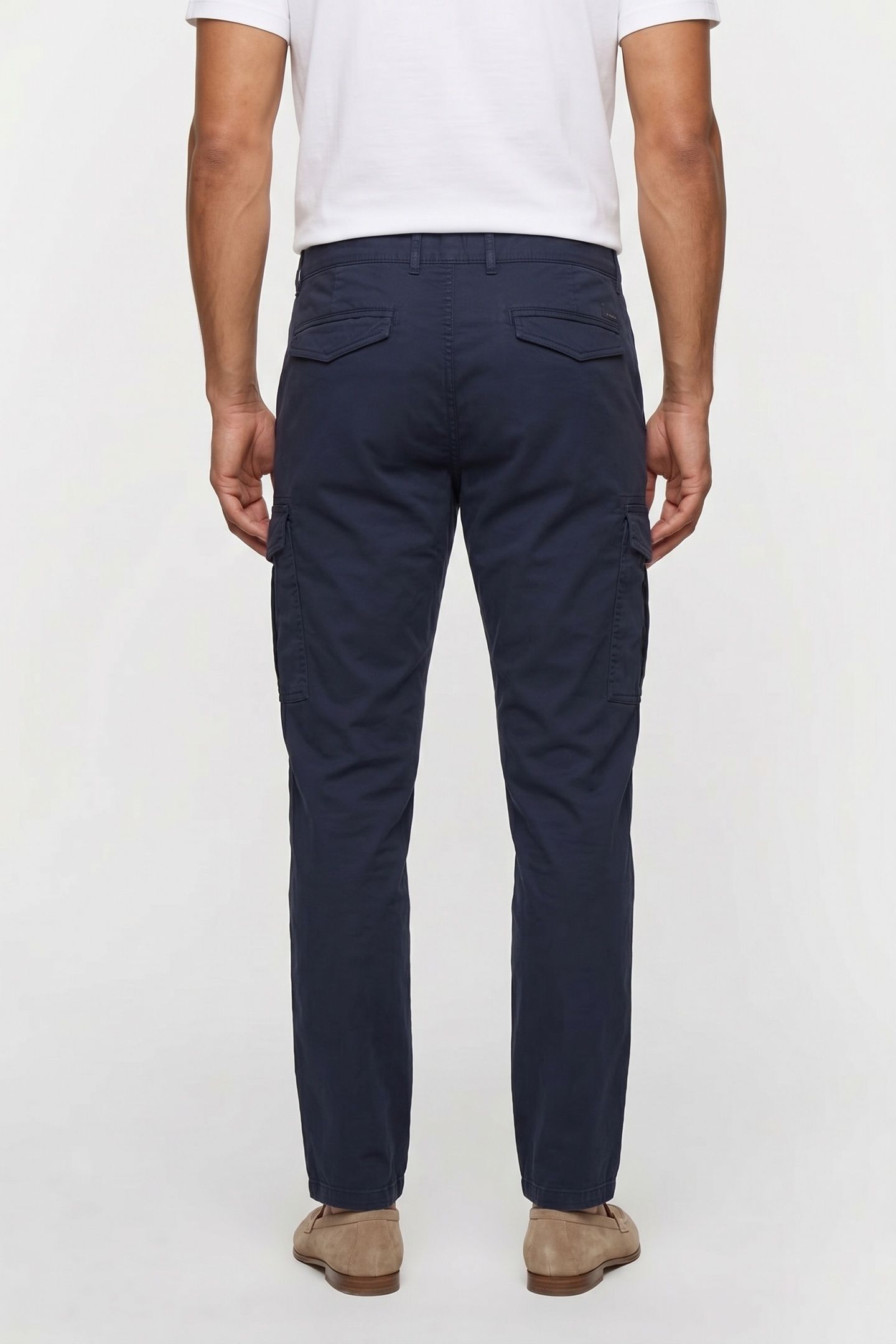 CARGO PANTS COTTON NAVY 2