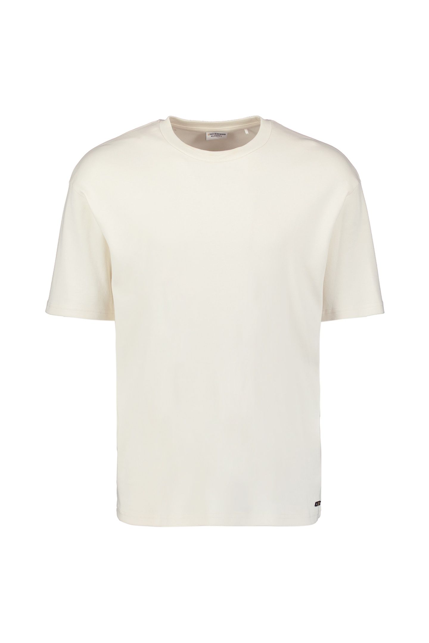 T-SHIRT CREWNECK HEAVY SOLID BASIC OFFWHITE 4
