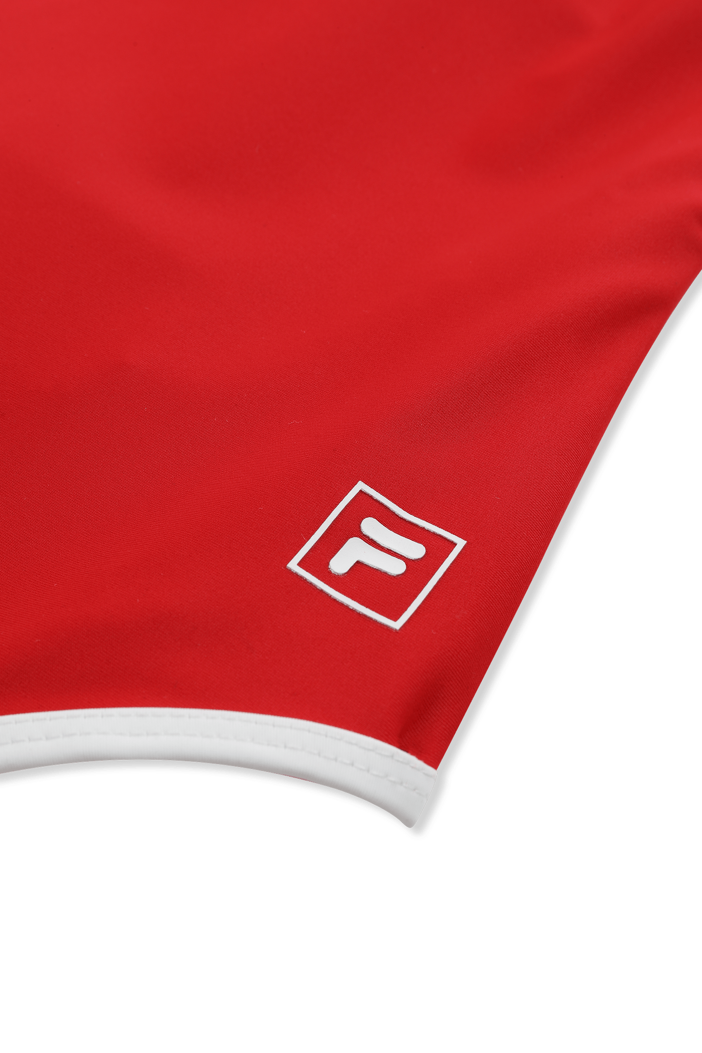 CINQUALE CONTRAST BINDING SWIMSUIT TRUE RED 7