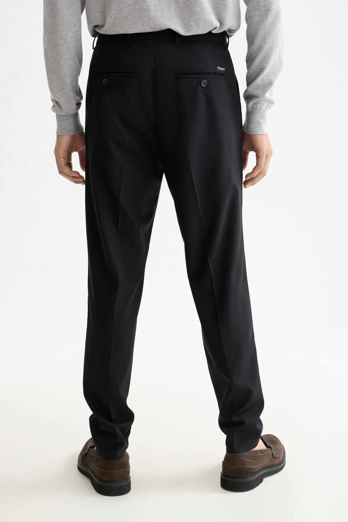 CORE RELAXED STRAIGHT FIT COOL-WOOL BLEND CHINO NIGHT 2