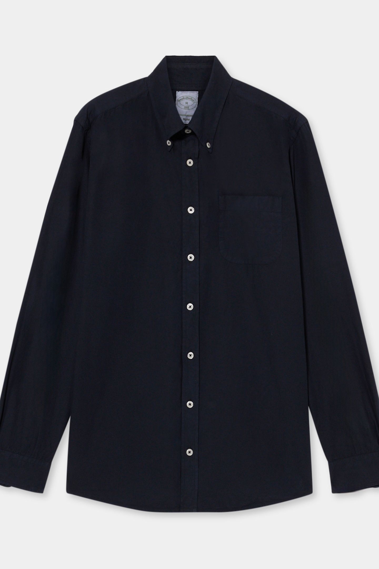 BUTTON-DOWN SHIRT W/POCKET COTTON NAVY 3