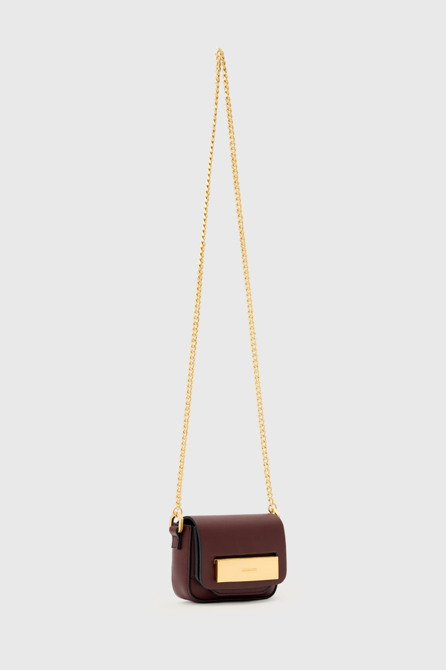 ETTA CHAIN CROSSBODY DARK RED 3