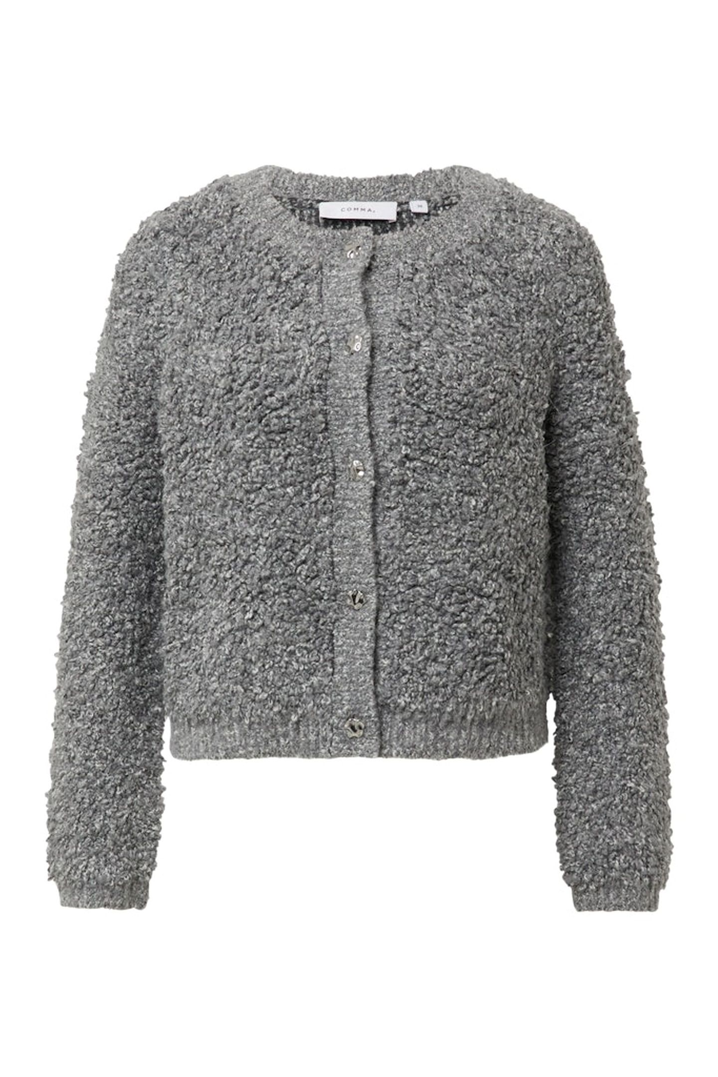 CARDIGAN GREY/BLACK 4