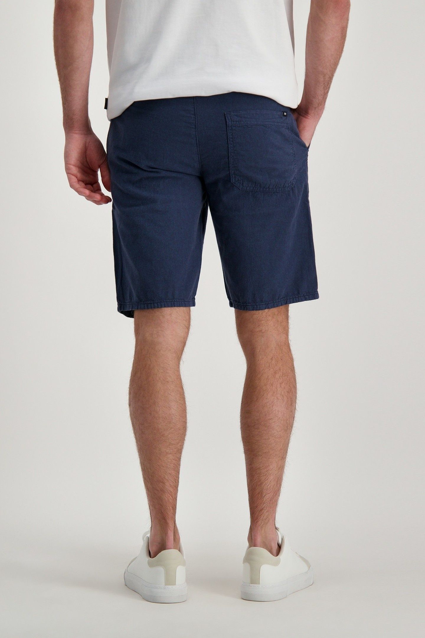 HORAN SHORT LINEN NAVY 2