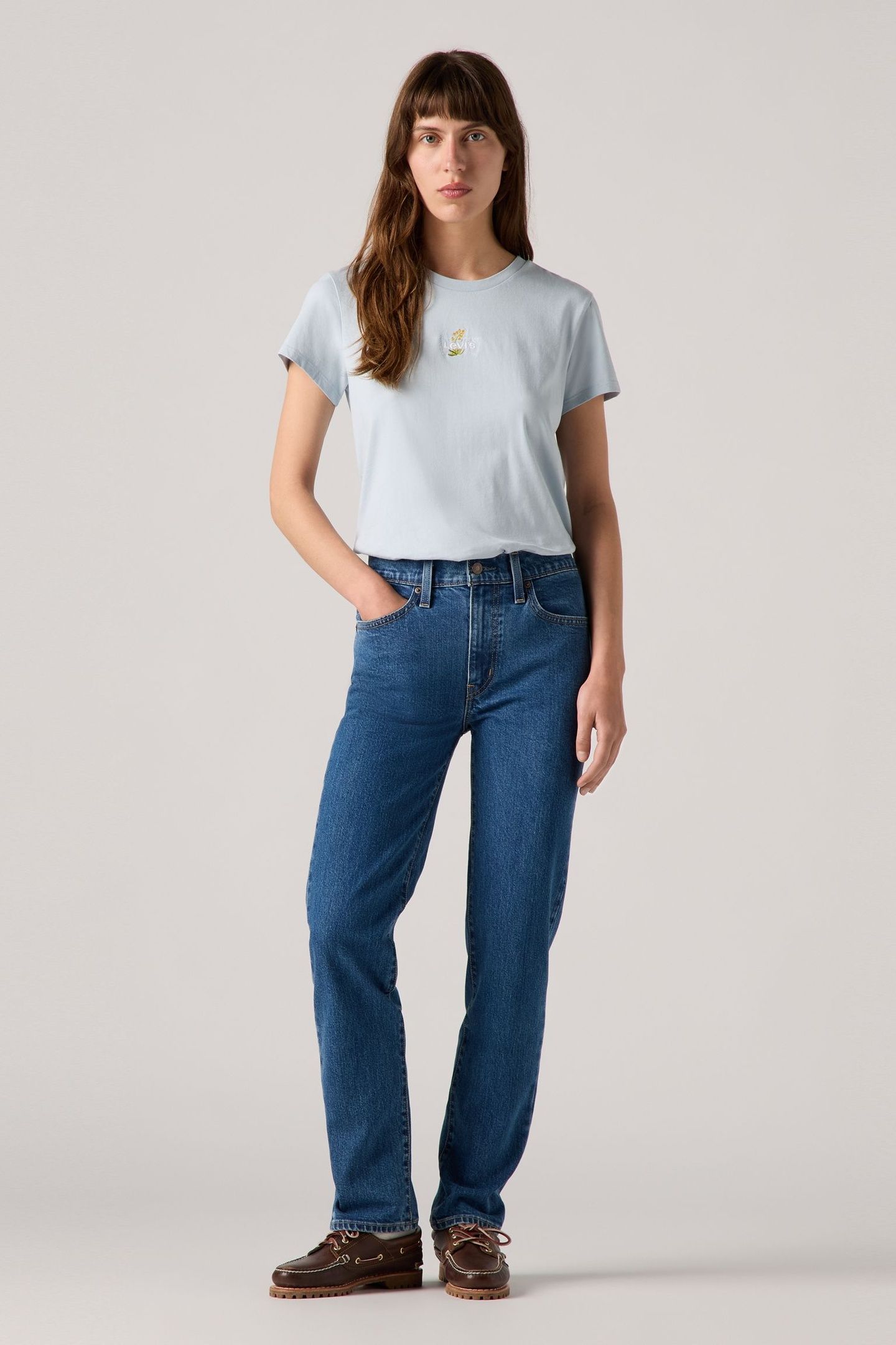 724™ HIGH RISE STRAIGHT JEANS 1