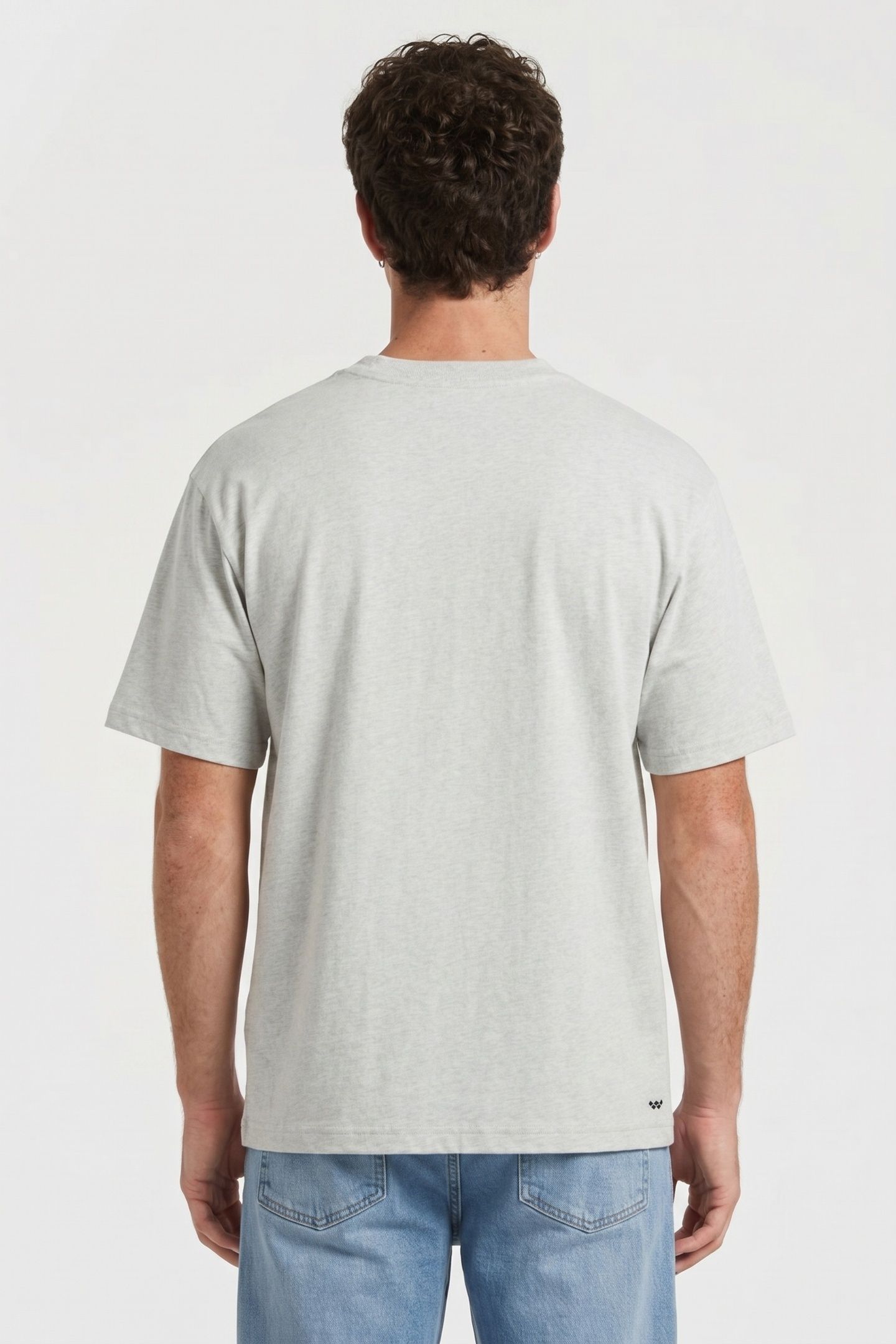SKATE SPLATTER SS TEE ASH HEATHER 2