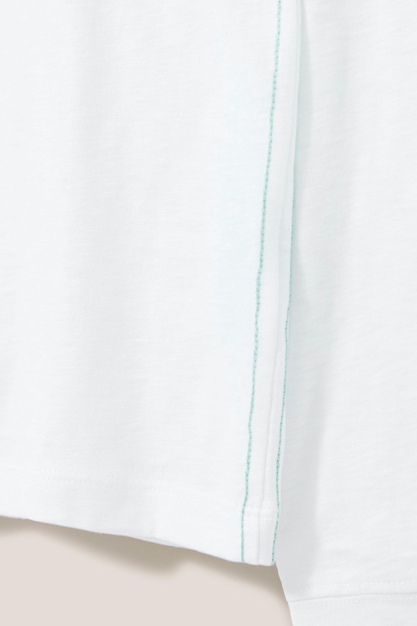 NELLY LS TEE BRILLIANT WHITE 8