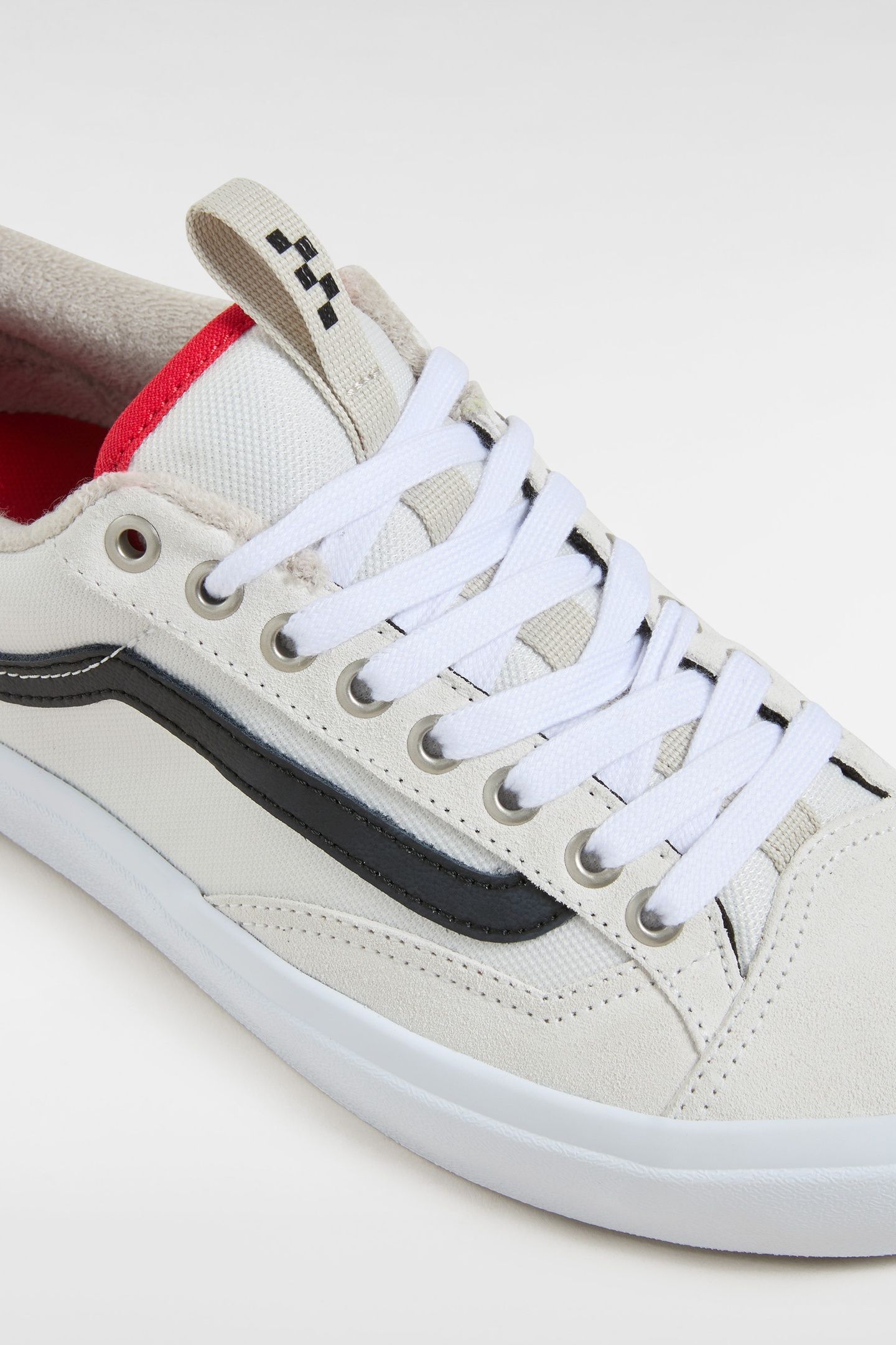 UNISEX SKATE OLD SKOOL 36 + ANTIQUE WHITE/BLACK 4
