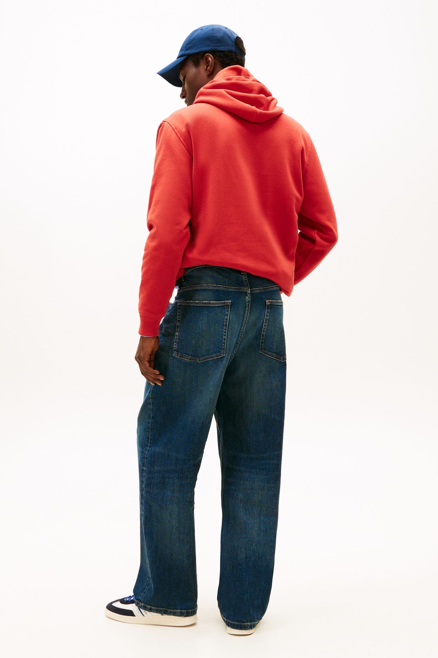 THEO BAGGY JEANS DENIM BLUE BLACK 3