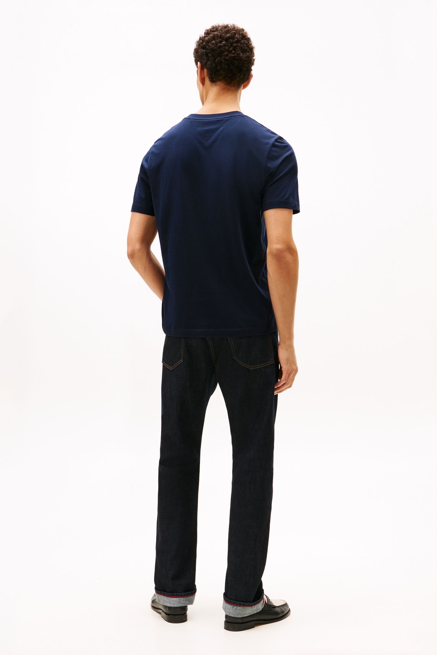 LOGO GRAPHIC JERSEY CREW NECK T-SHIRT DESERT SKY 3