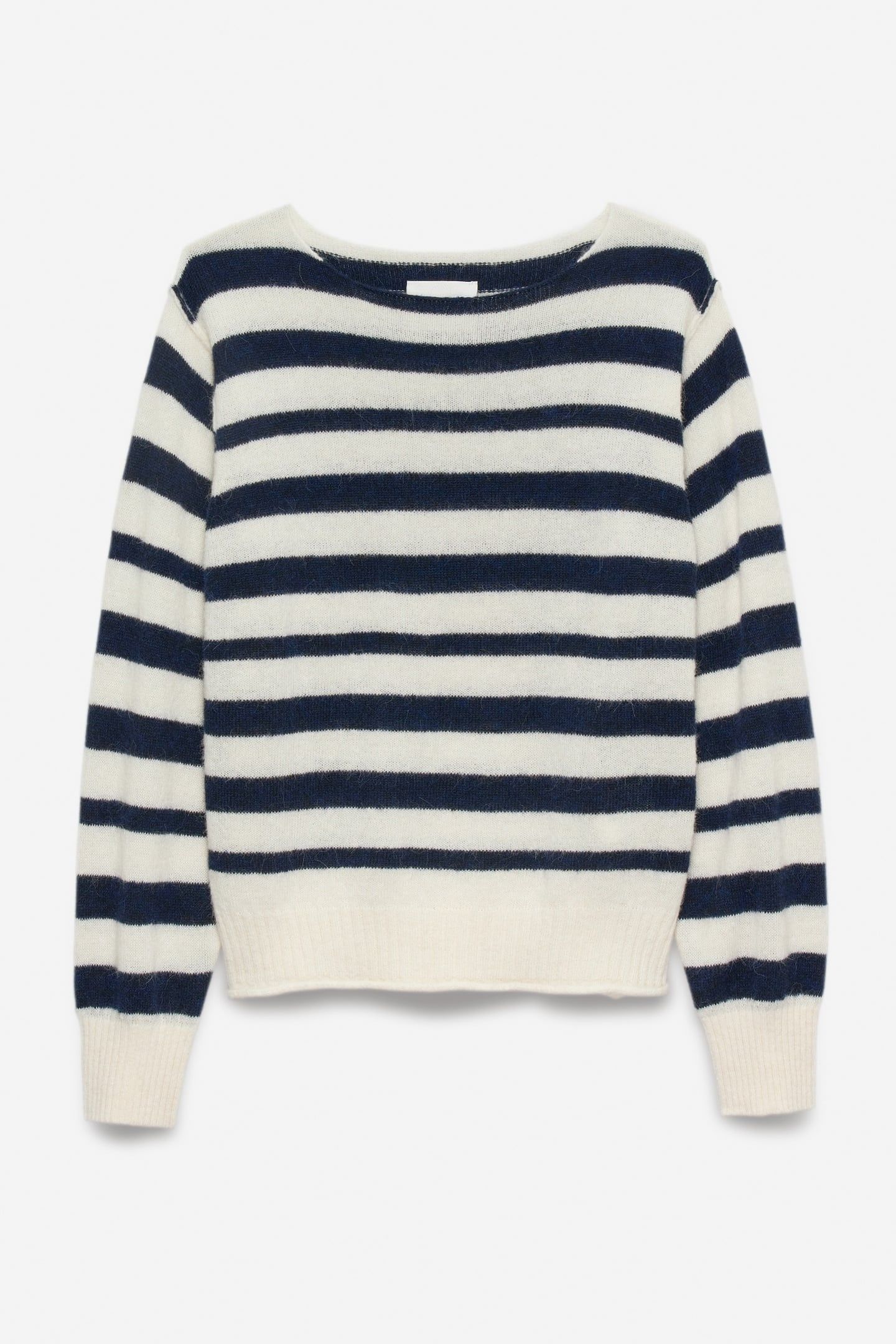 LUPIN PULLOVER ECRU/NAVY 4