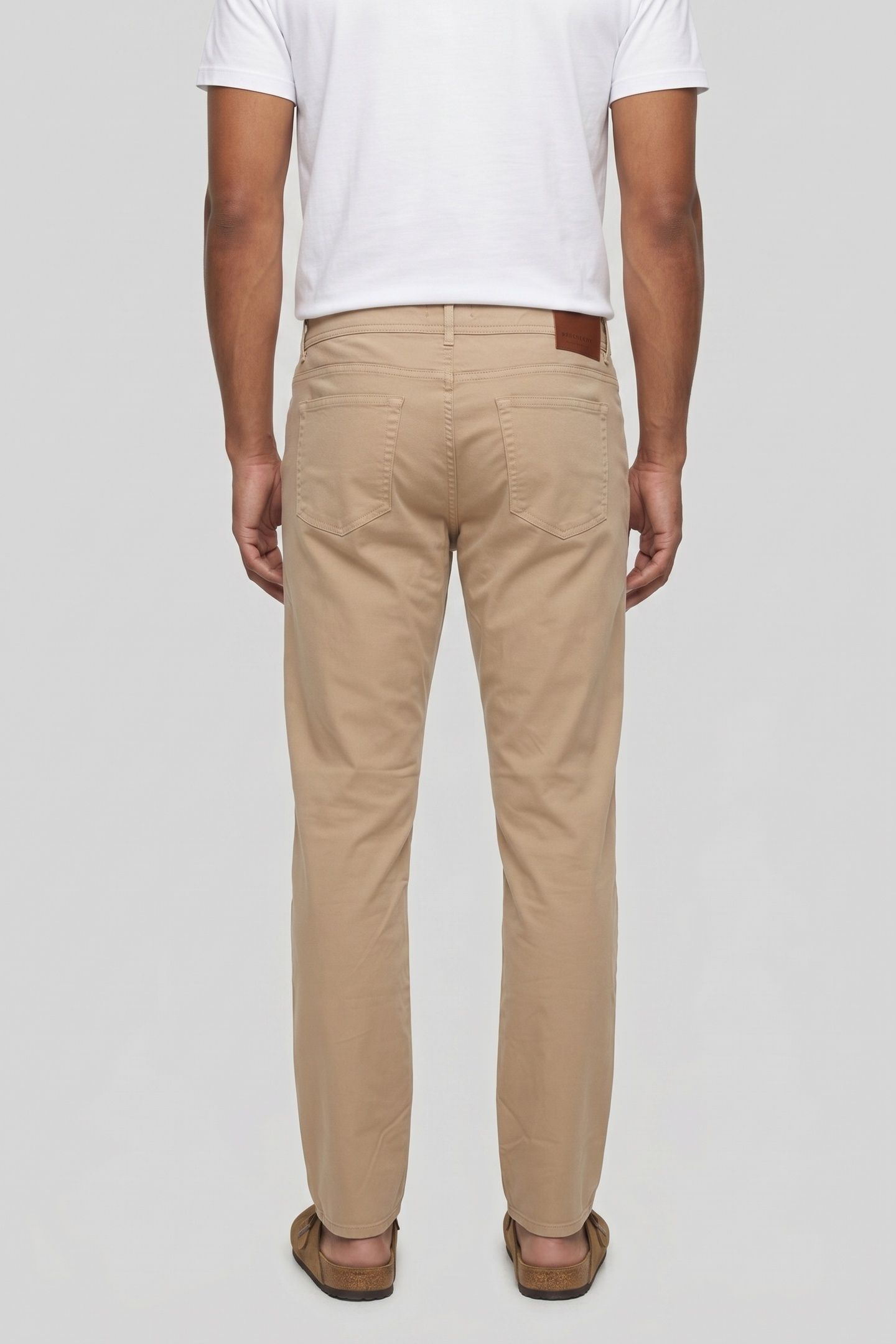 POCKETS PANTS COTTON SAND 2