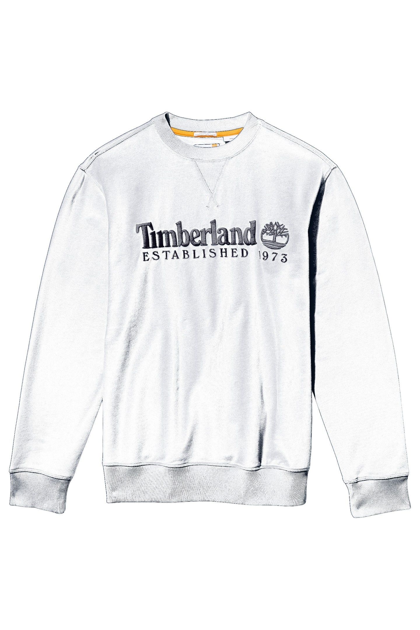 EMBROIDERED LOGO CREW NECK SWEATSHIRT DARK SAPPHIRE 5