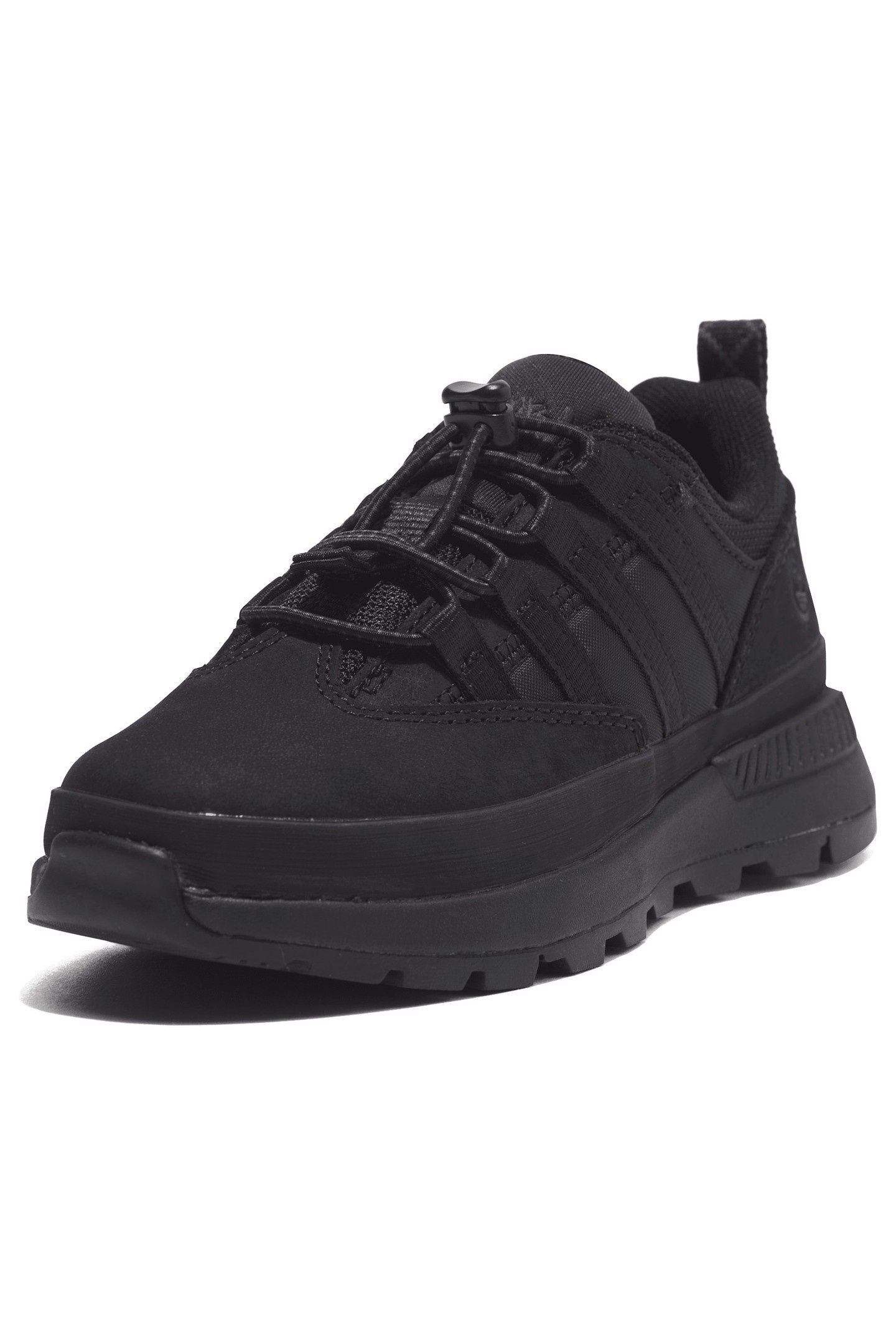 EURO TREKKER LOW LACE UP SNEAKER JET BLACK 3