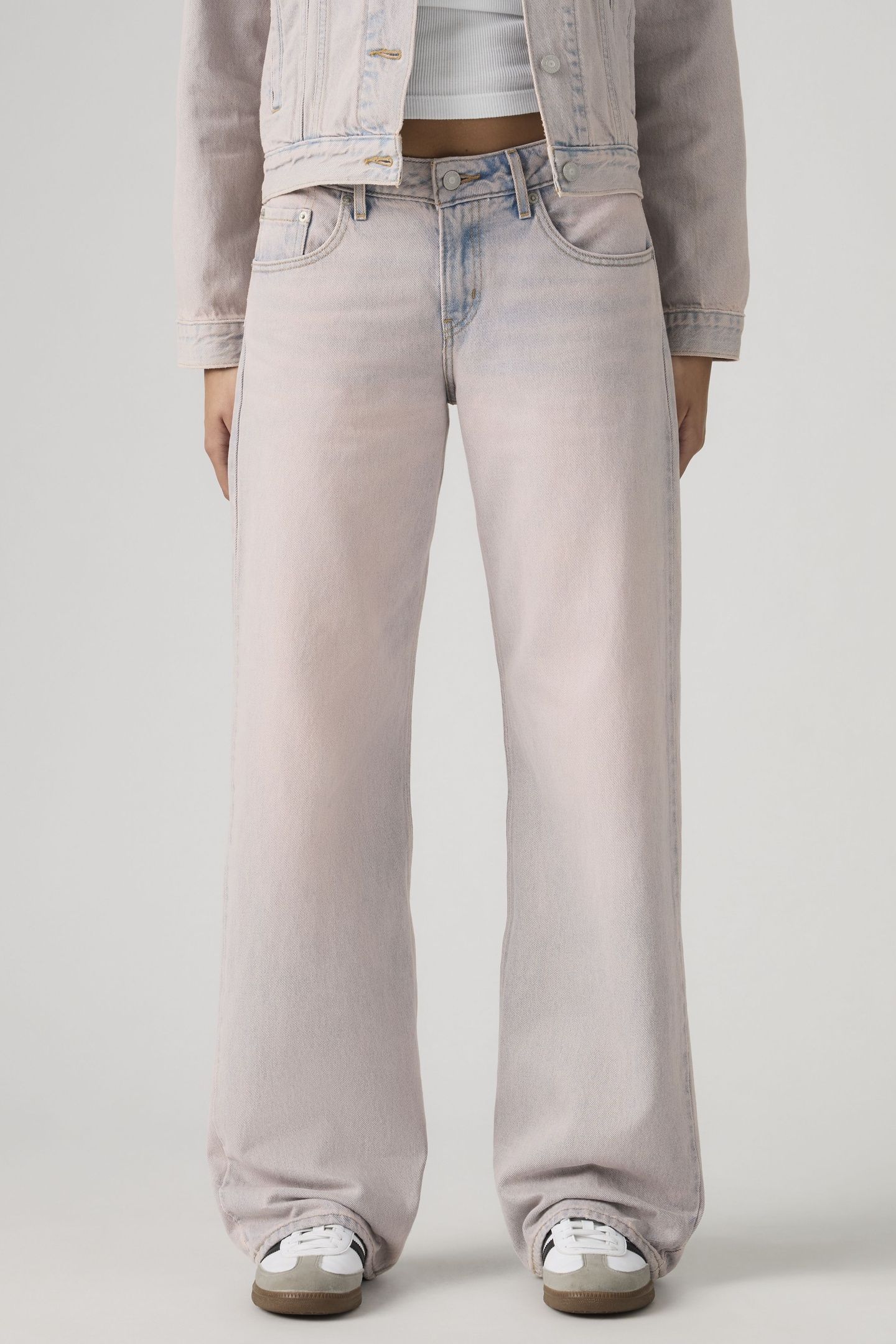 LOW LOOSE ROSE UP JEANS 5