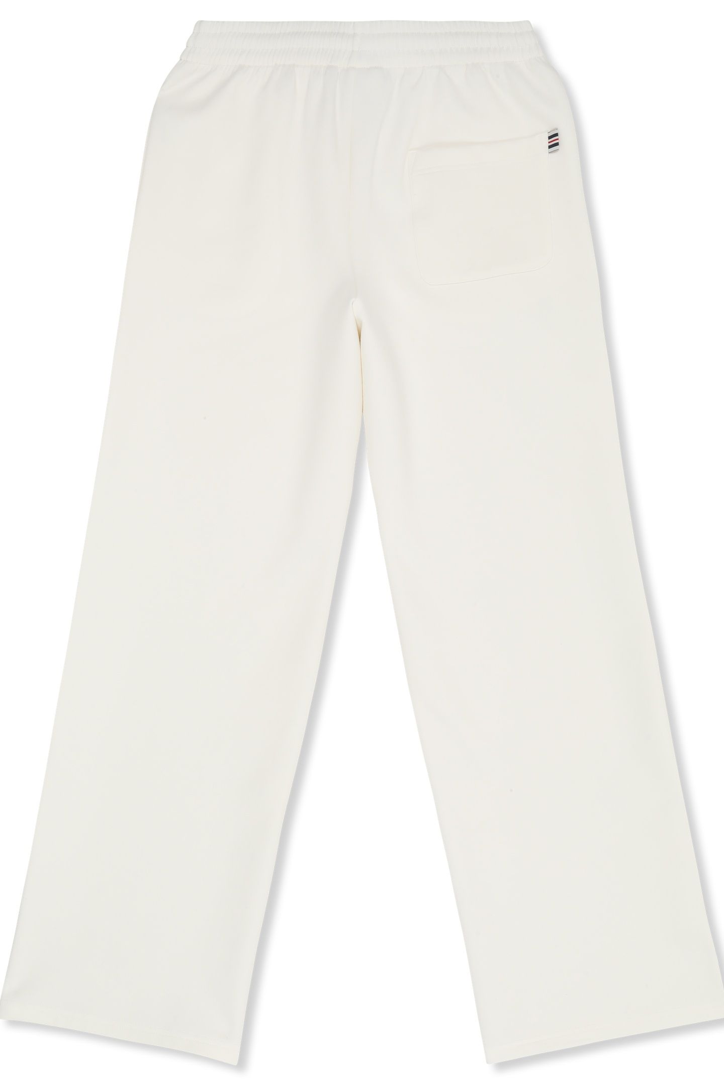 MONTELORO WIDE SCUBA PANTS EGRET 5