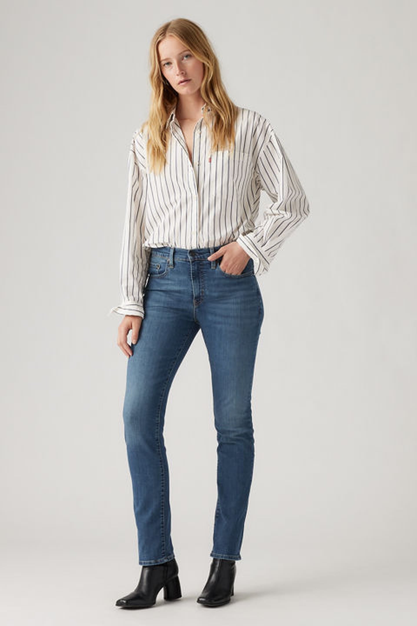 724 HIGH RISE STRAIGHT JEANS 1