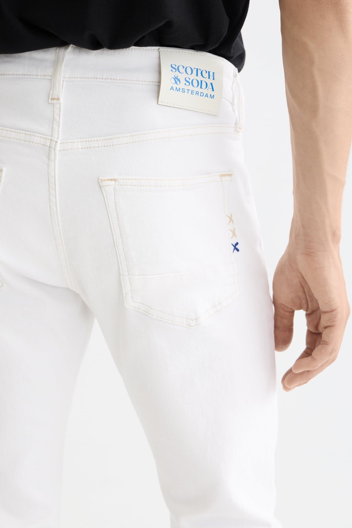 CORE RALSTON REGULAR SLIM JEANS COOL WHITE COOL WHITE 4