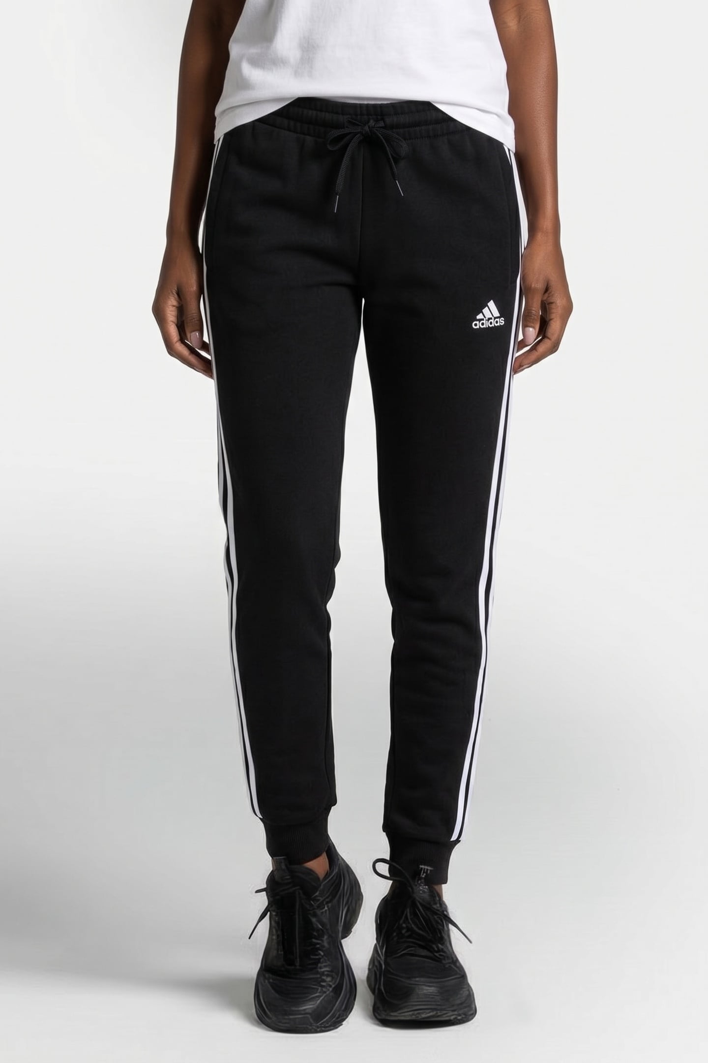 SPORTSWEAR ESSENTIALS 3-STRIPES FRENCH TERRY CUFFED JOGGERS 2