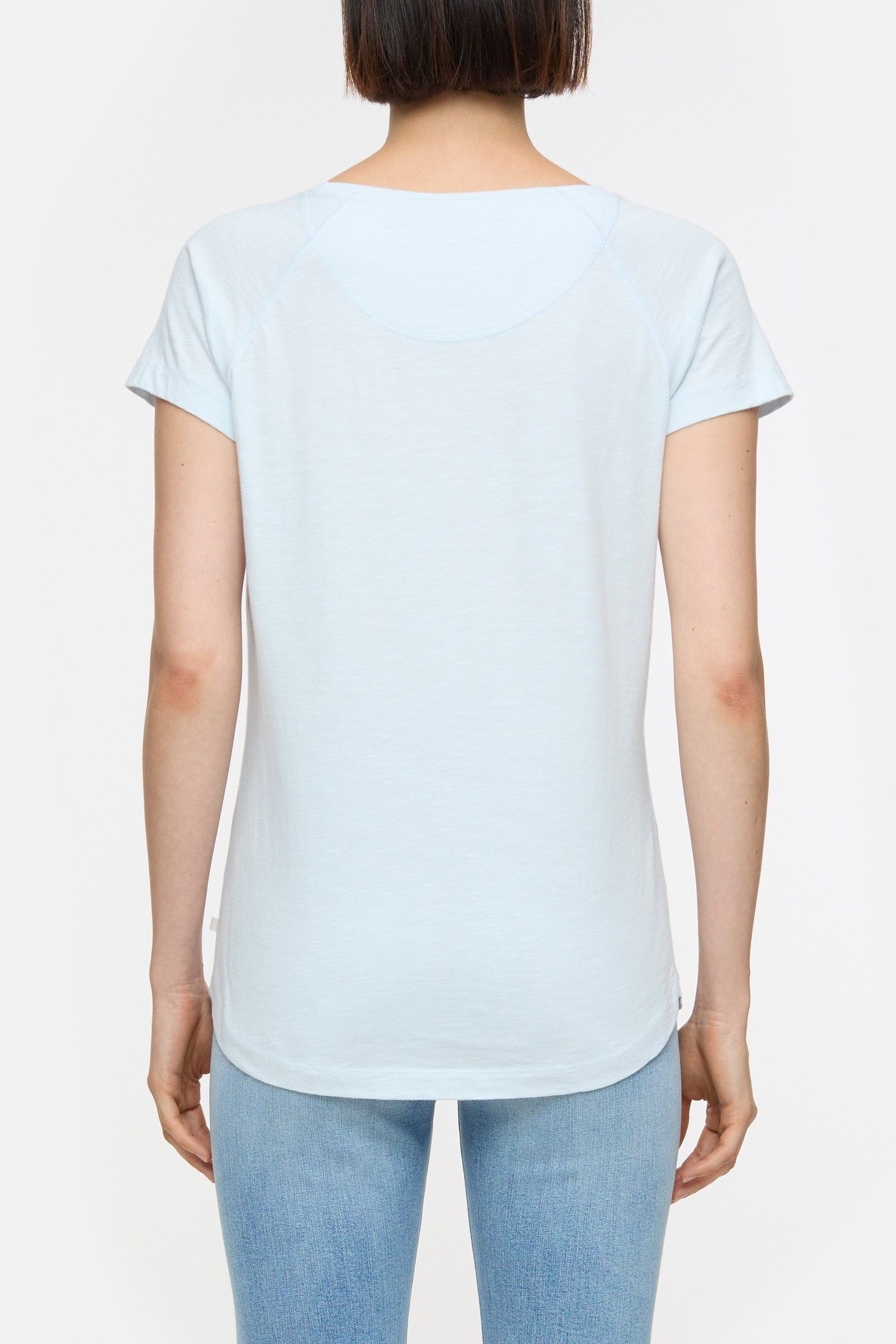 T SHIRT RAGLAN LIGHT SKY BLUE 2