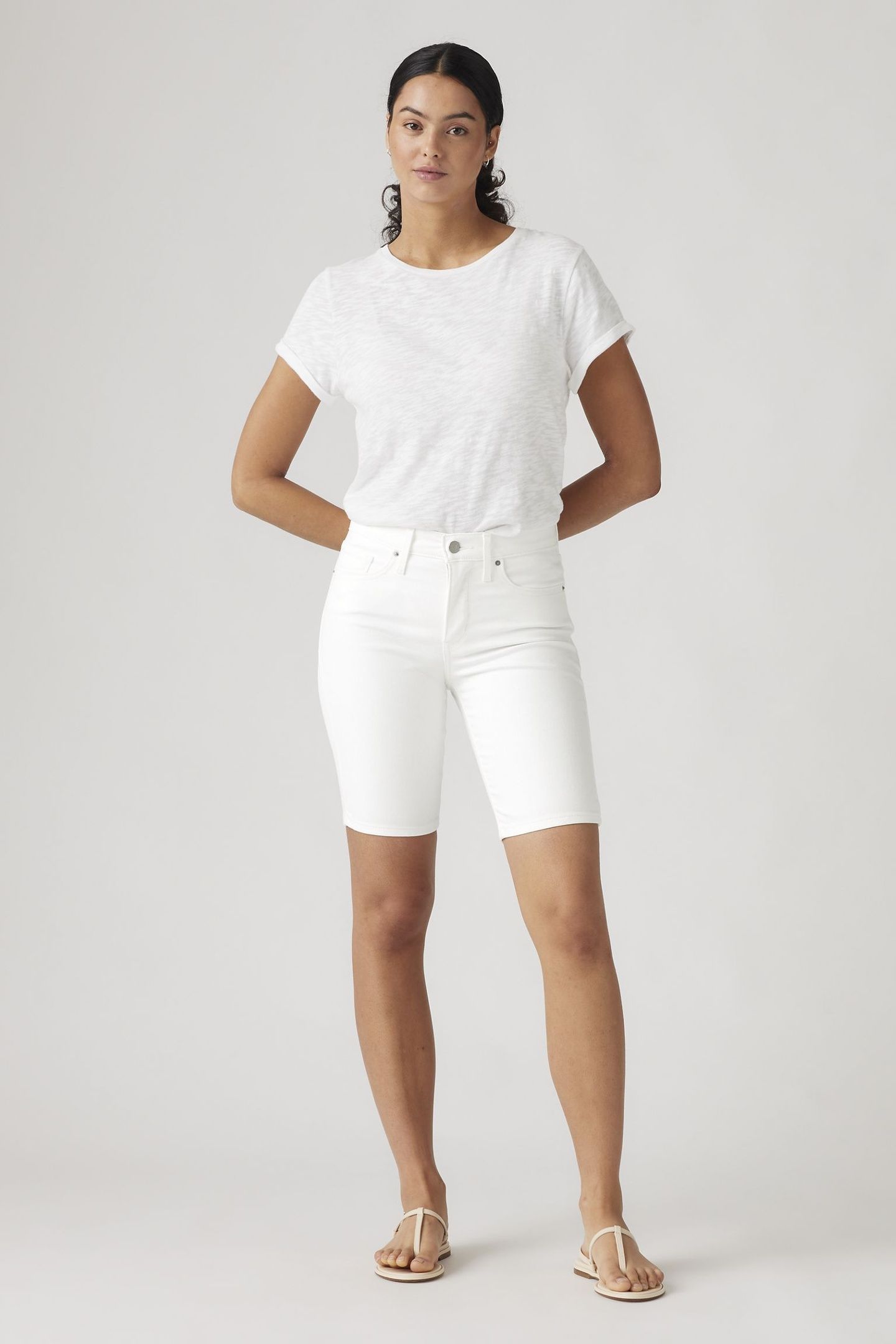 SHAPING BERMUDA SHORTS 1
