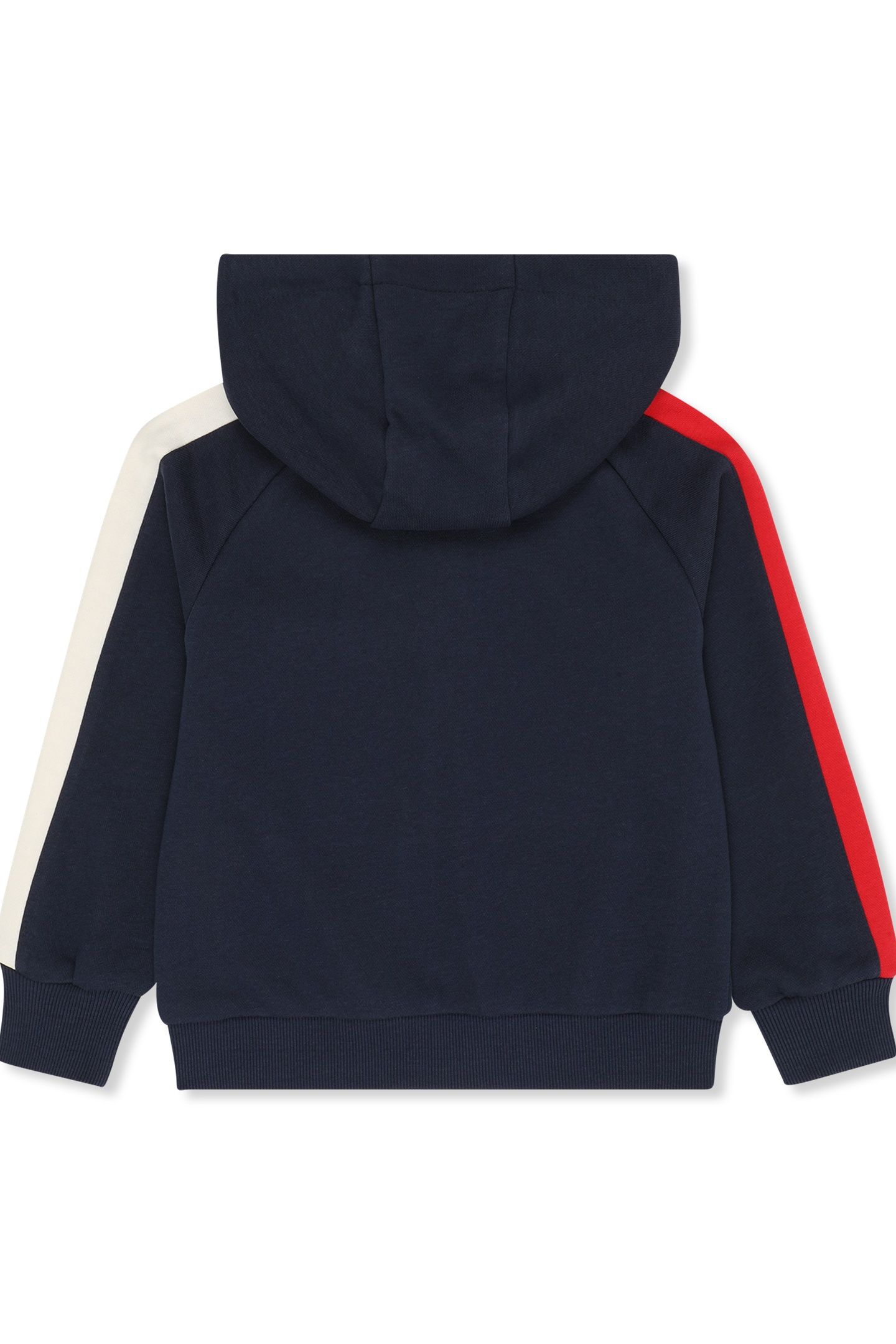NUGOLA REGULAR HOODED TRACK JACKET BLACK IRIS 2