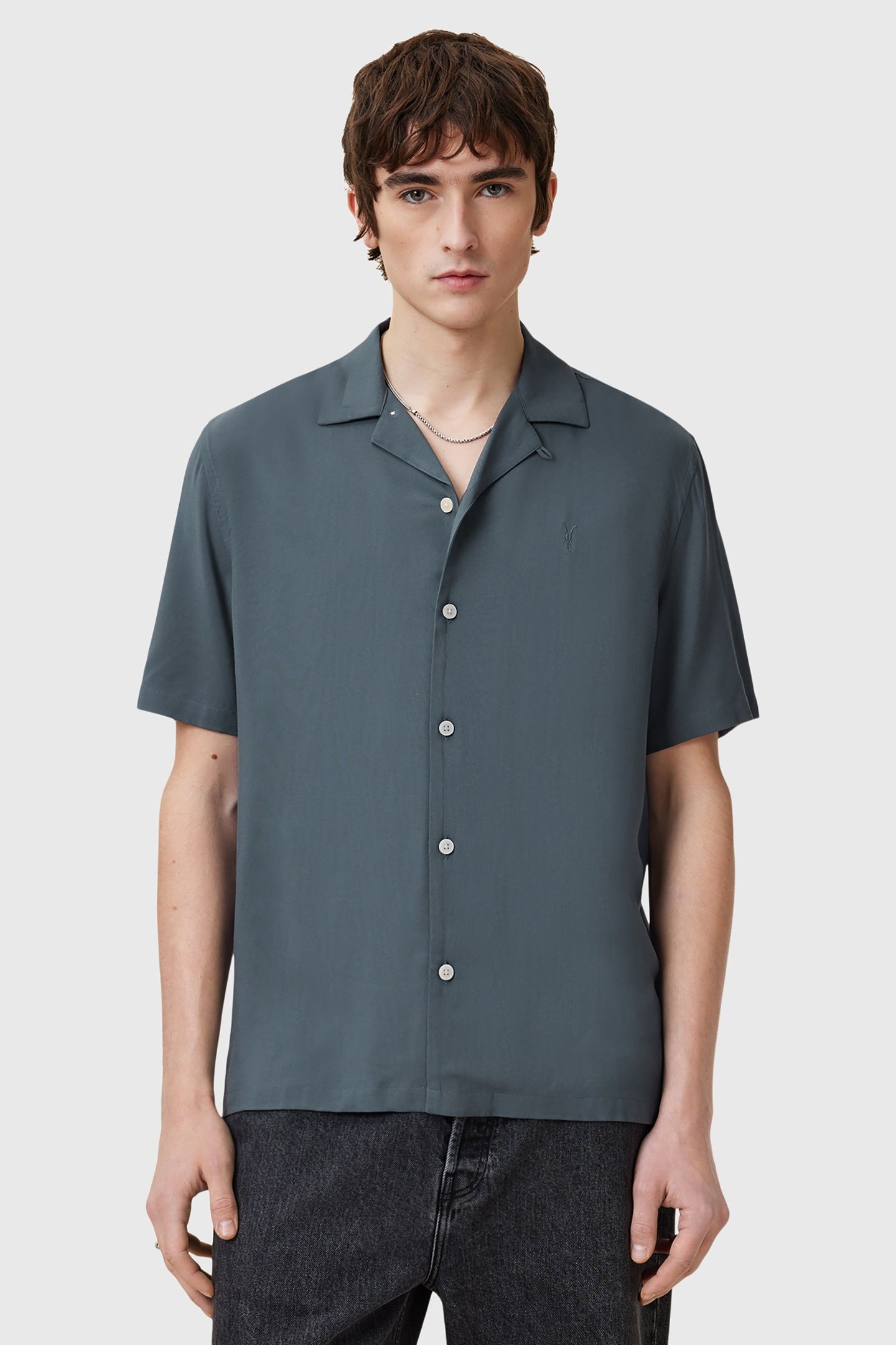 VENICE SS SHIRT RAIN GREY 3
