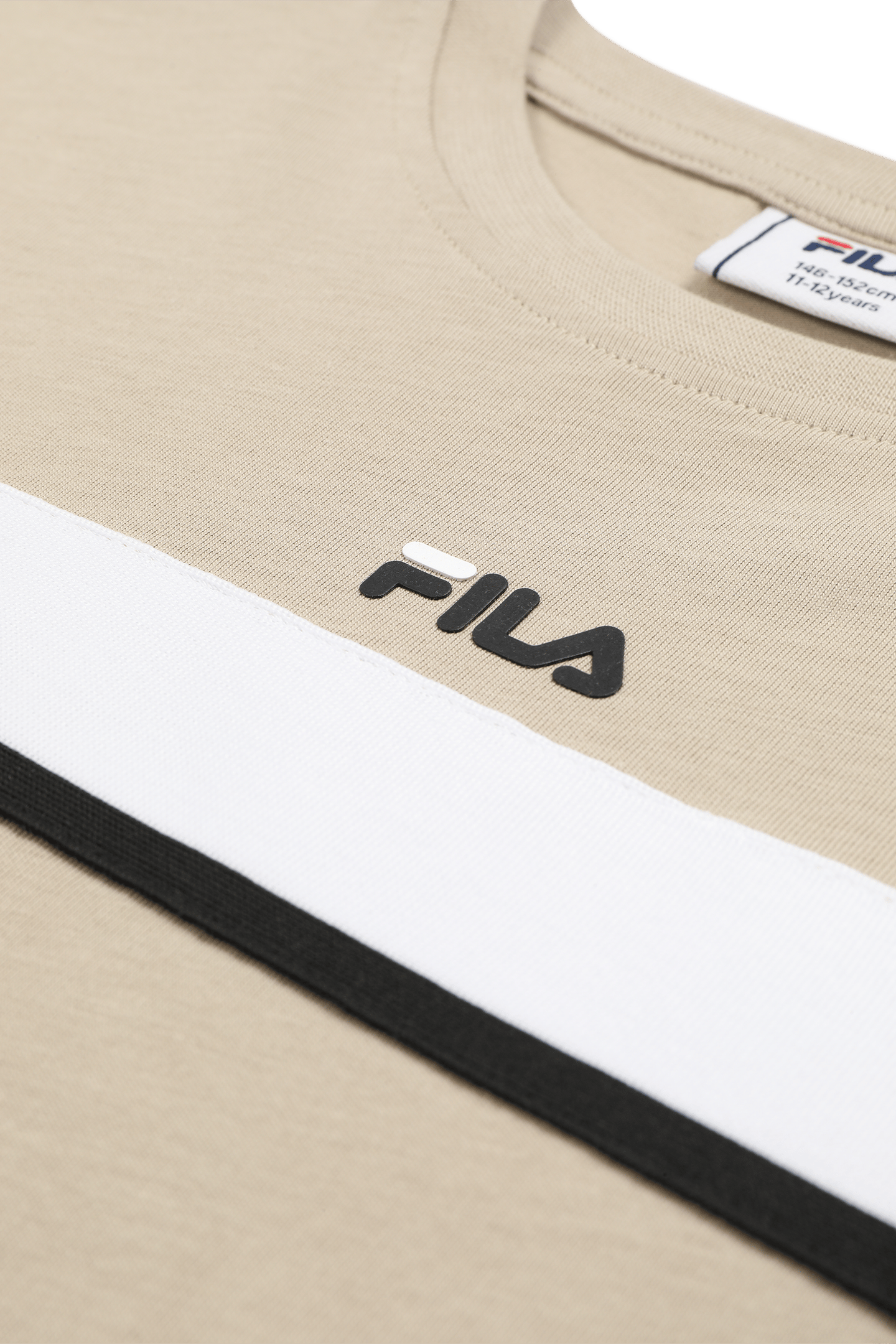 FORCOLI REGULAR TAPED T-SHIRT WHITE PEPPER 3