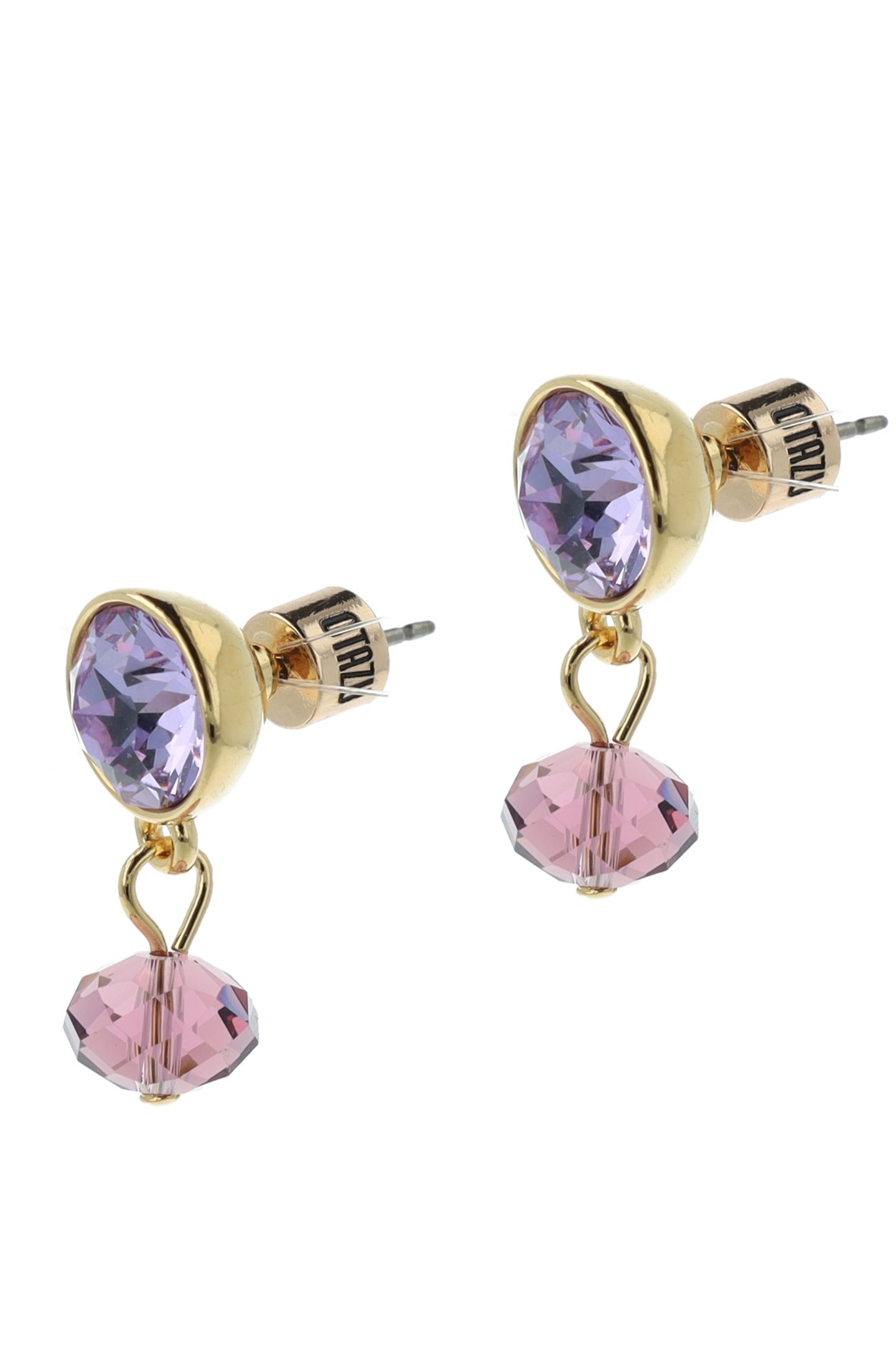CLASSIC PURPLE EARPINS 2