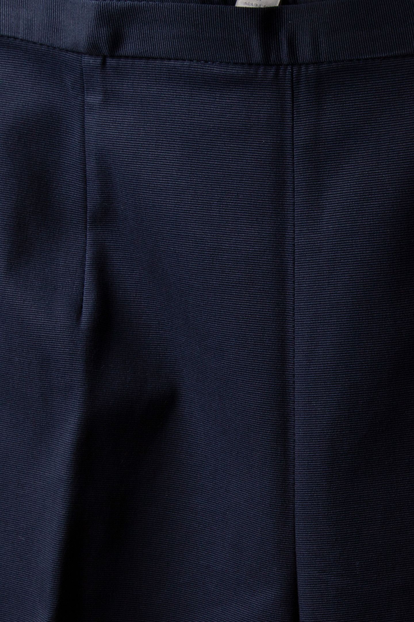 SLIM FIT FAILLE TROUSERS NAVY 6