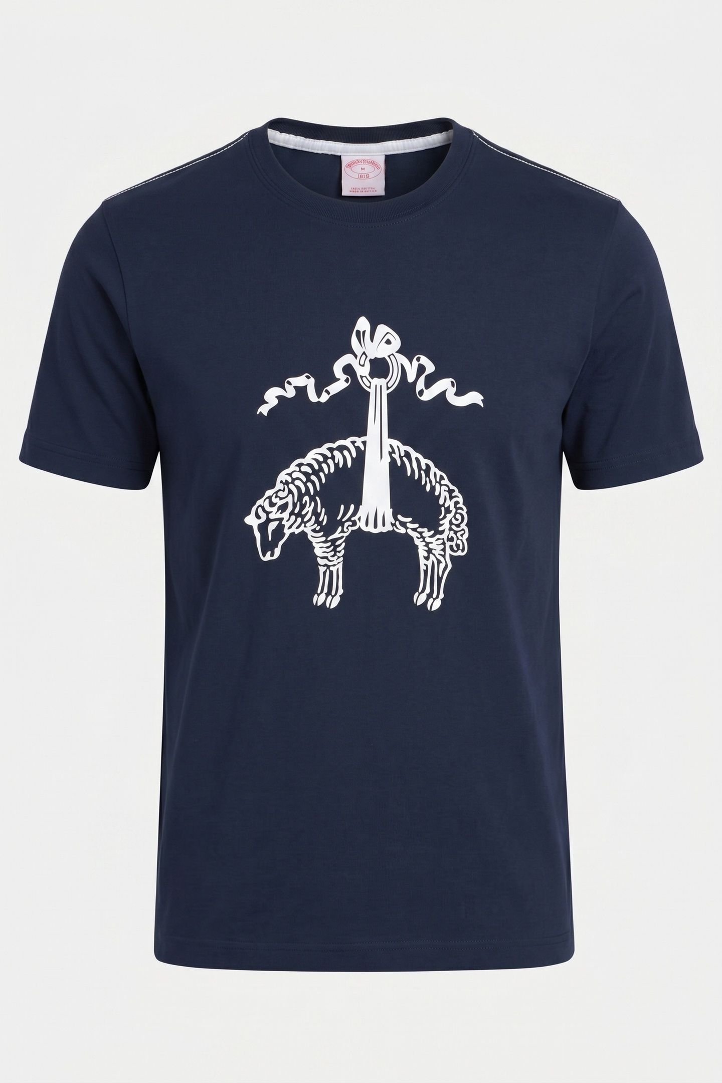 COTTON T-SHIRT OPEN BLUE 6
