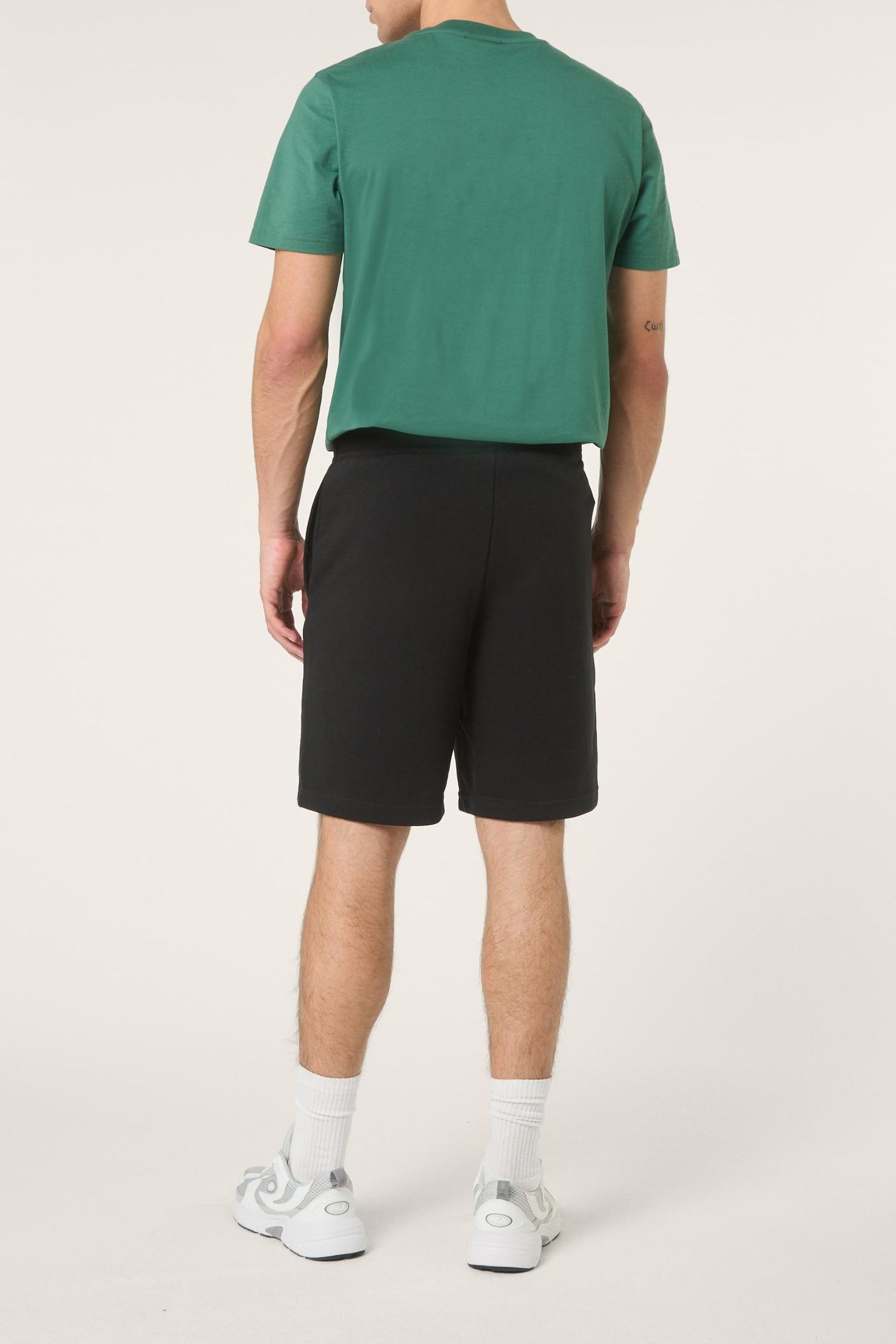 LUSCIANO SWEAT SHORTS BLACK 3