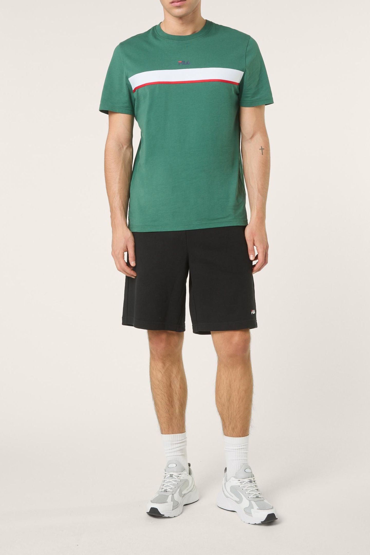 LUSCIANO SWEAT SHORTS BLACK 2