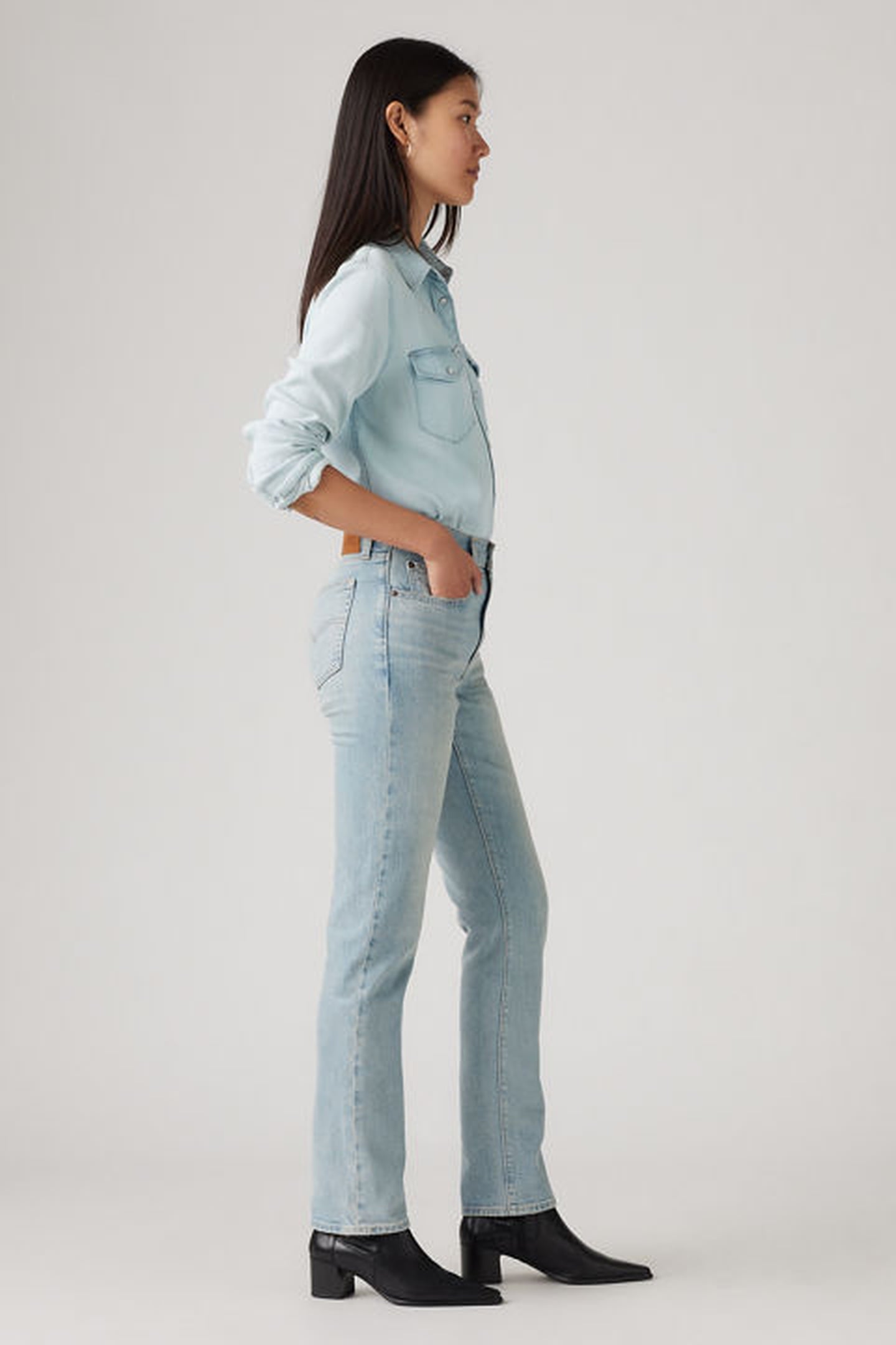 724™ HIGH RISE STRAIGHT JEANS 4