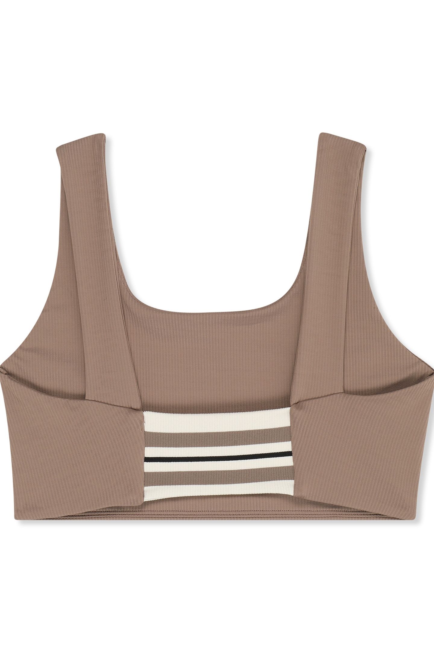 BIENTINA HERITAGE TAPE ACTIVE BRA TOP PINE BARK 5