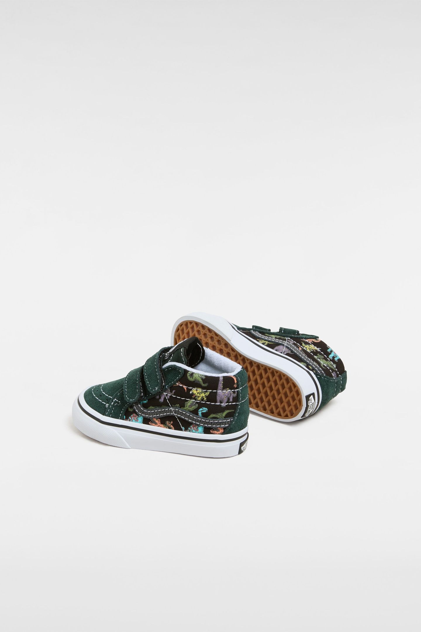 TODDLER SK8-MID REISSUE V GLOW DINO MULTI/TRUE WHITE 3