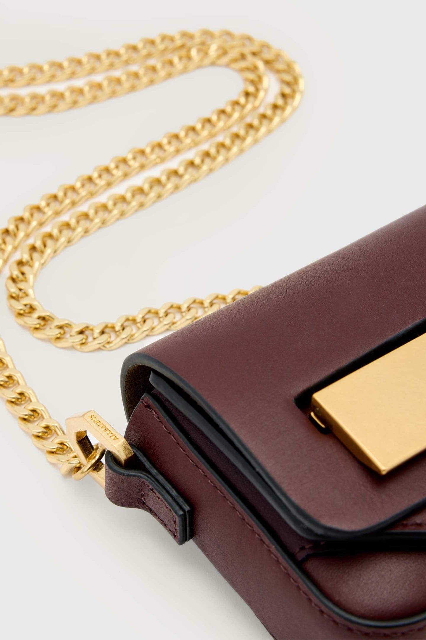 ETTA CHAIN CROSSBODY DARK RED 6