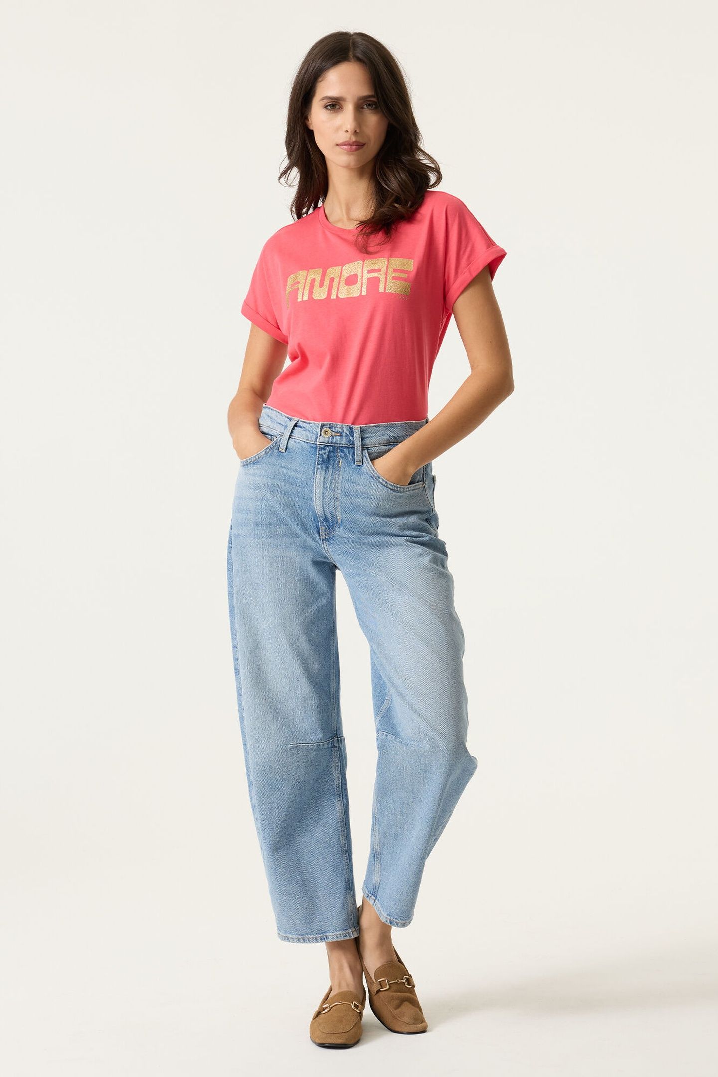 LADIES T-SHIRT SS ROSE GARDEN 2