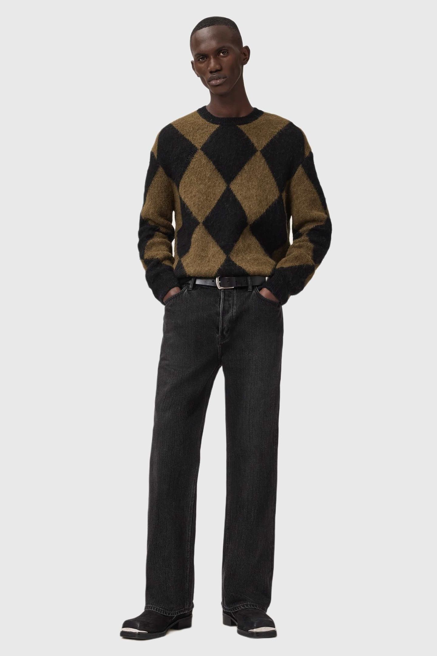 BOWER CREW BLACK/BROWN 1