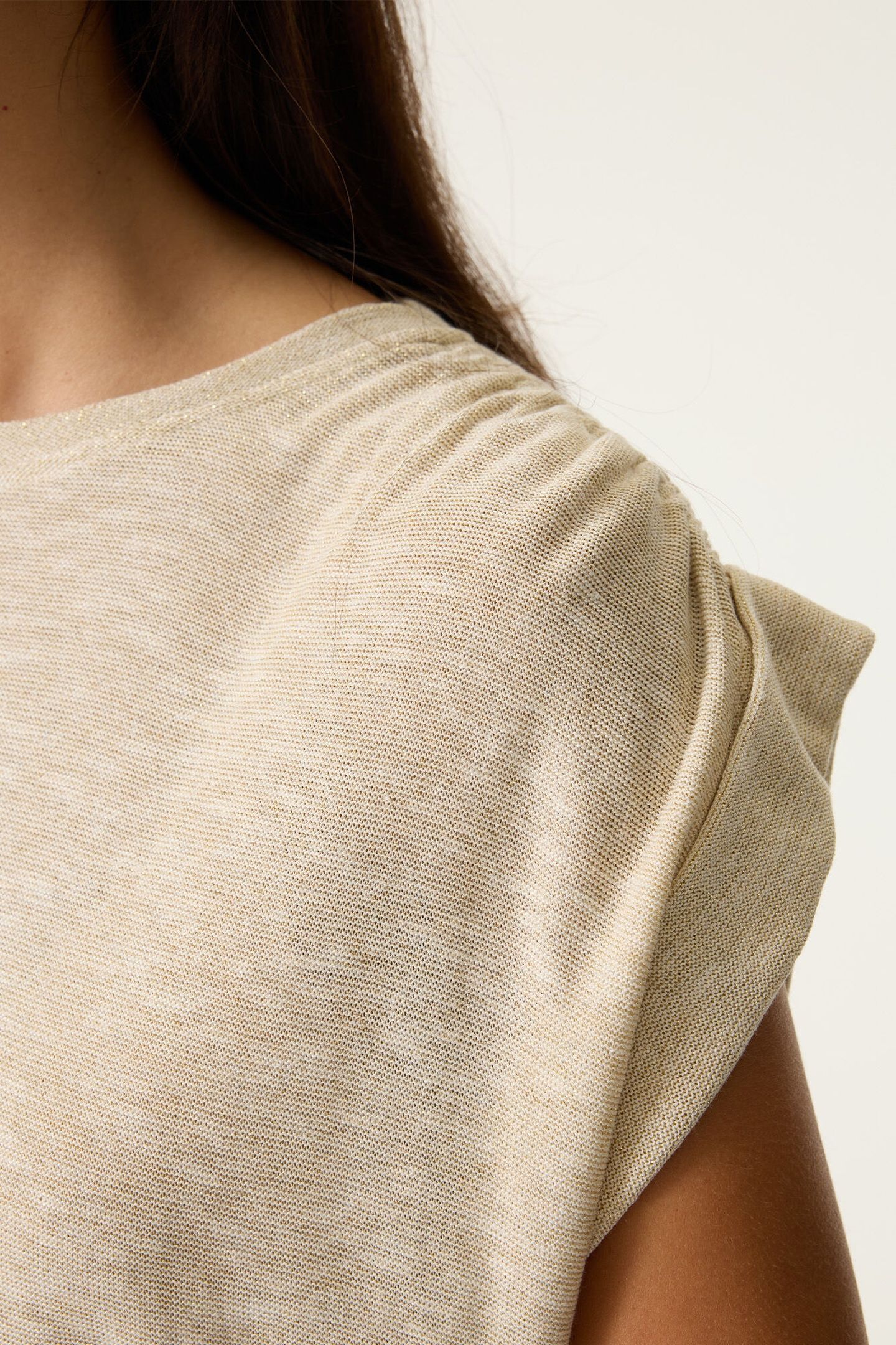 LADIES T-SHIRT SS SAND MELEE 5