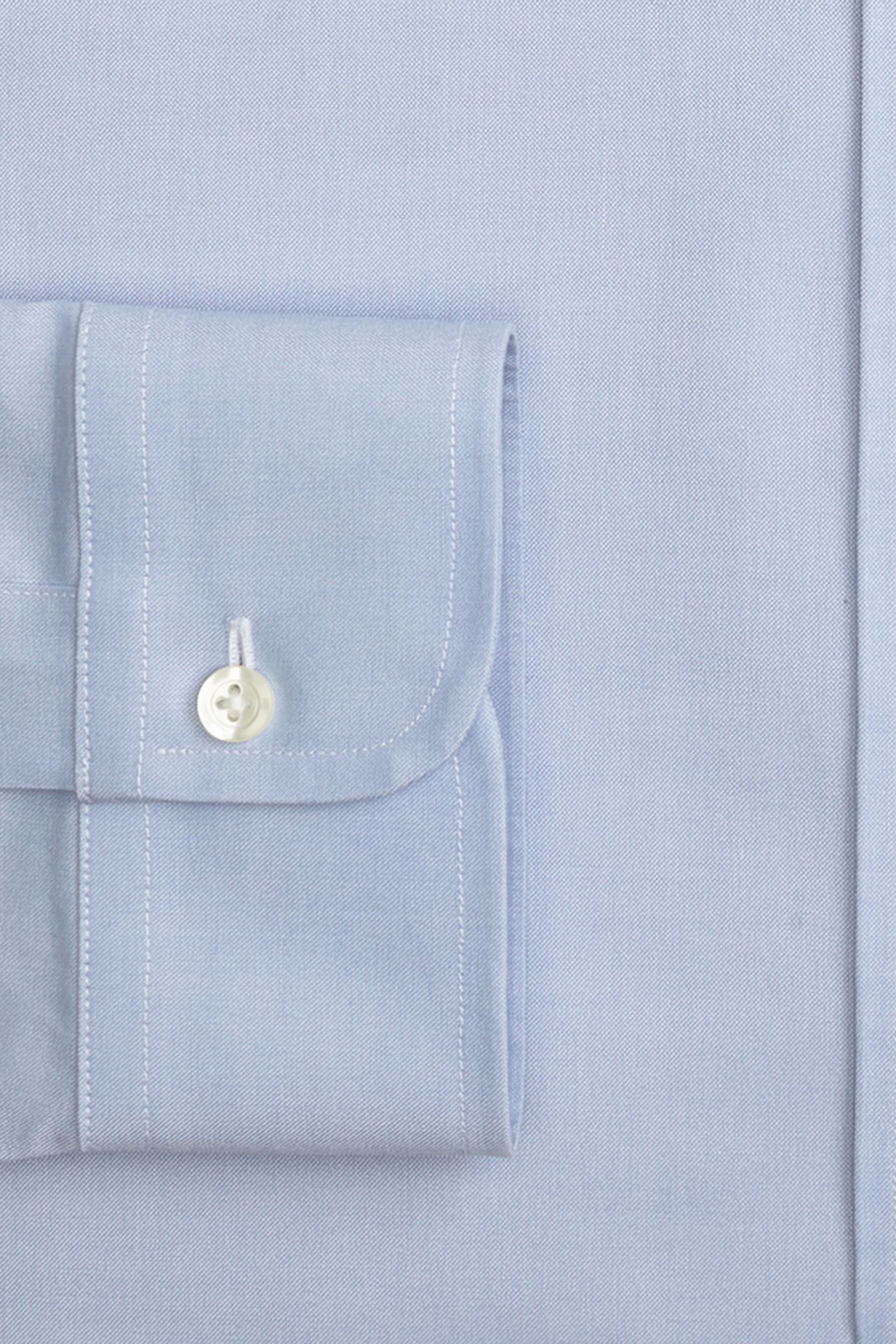 SLIM FIT NON-IRON STRETCH COTTON SHIRT WITH AINSLEY COLLAR L 8