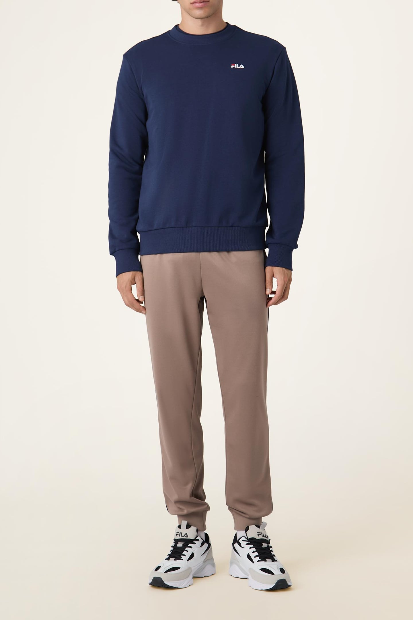 SAGANO REGULAR TRACK PANTS TAUPE GRAY 2