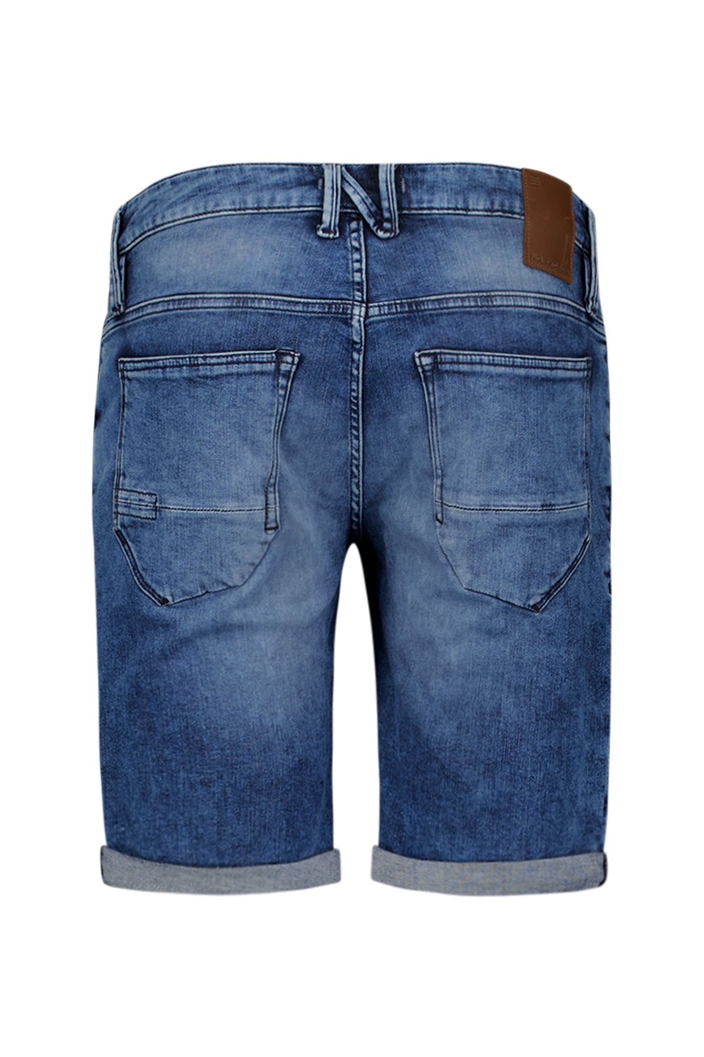 SHORT DENIM STRETCH STONE USED DENIM 5